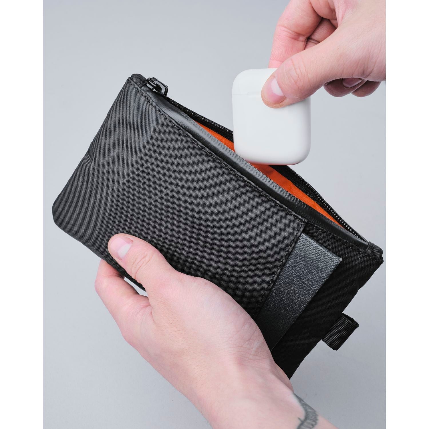 ALPAKA Zip Clutch + Hand Carry Strap