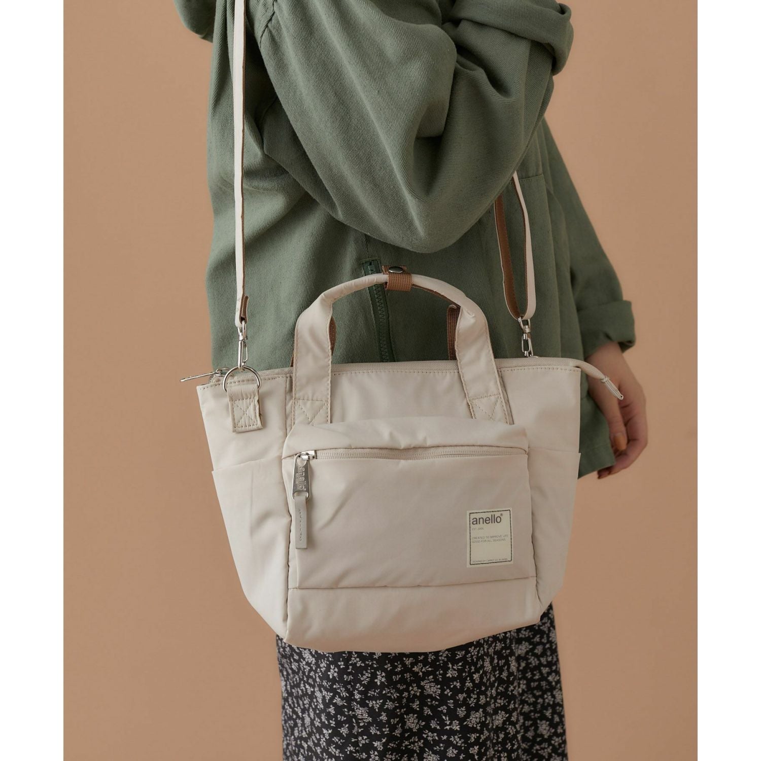 Anello Circle 2Way Mini Tote Bag