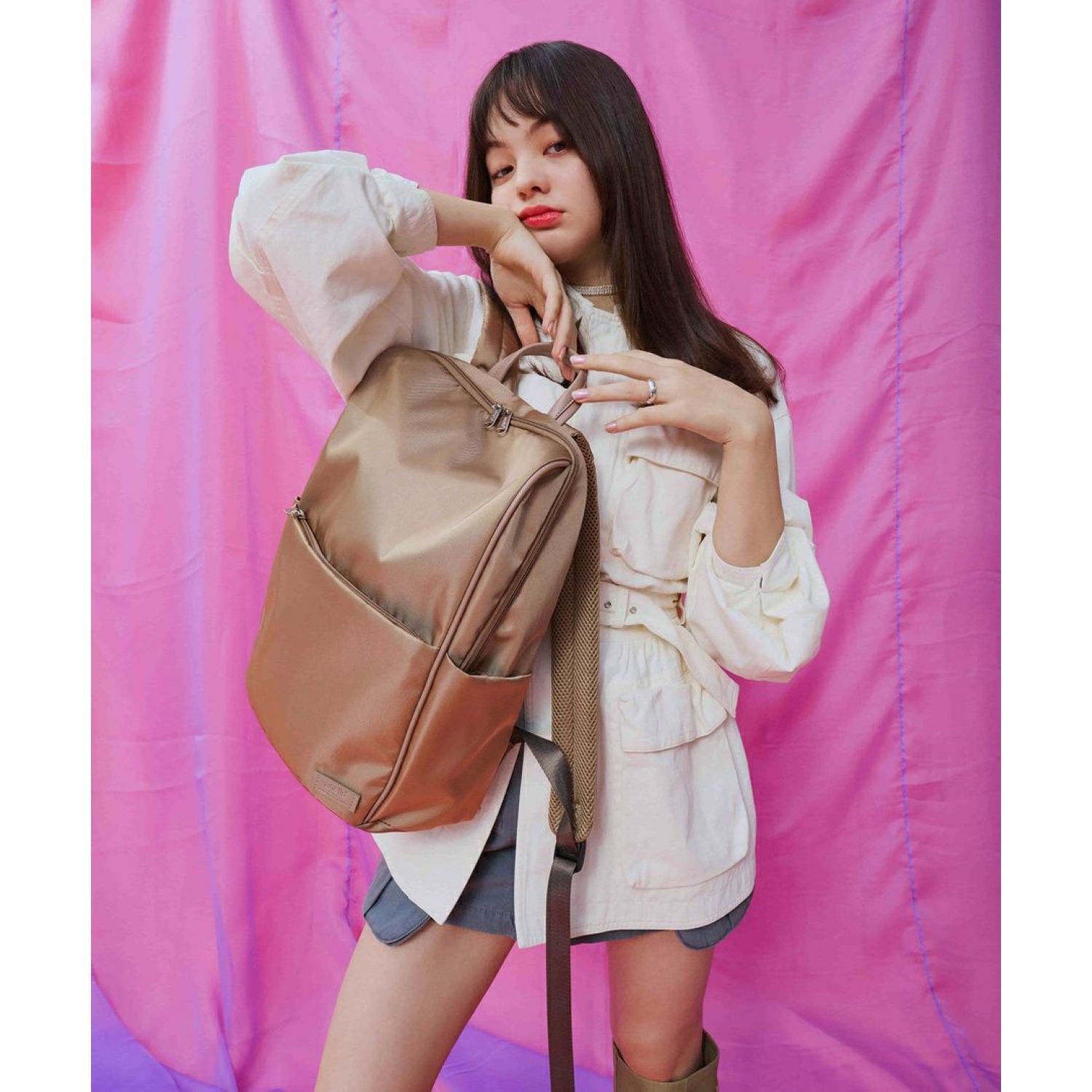 anello pink leather backpack Buy Anello Commute Backpack | The Wallet Shop in Singapore & Malaysia