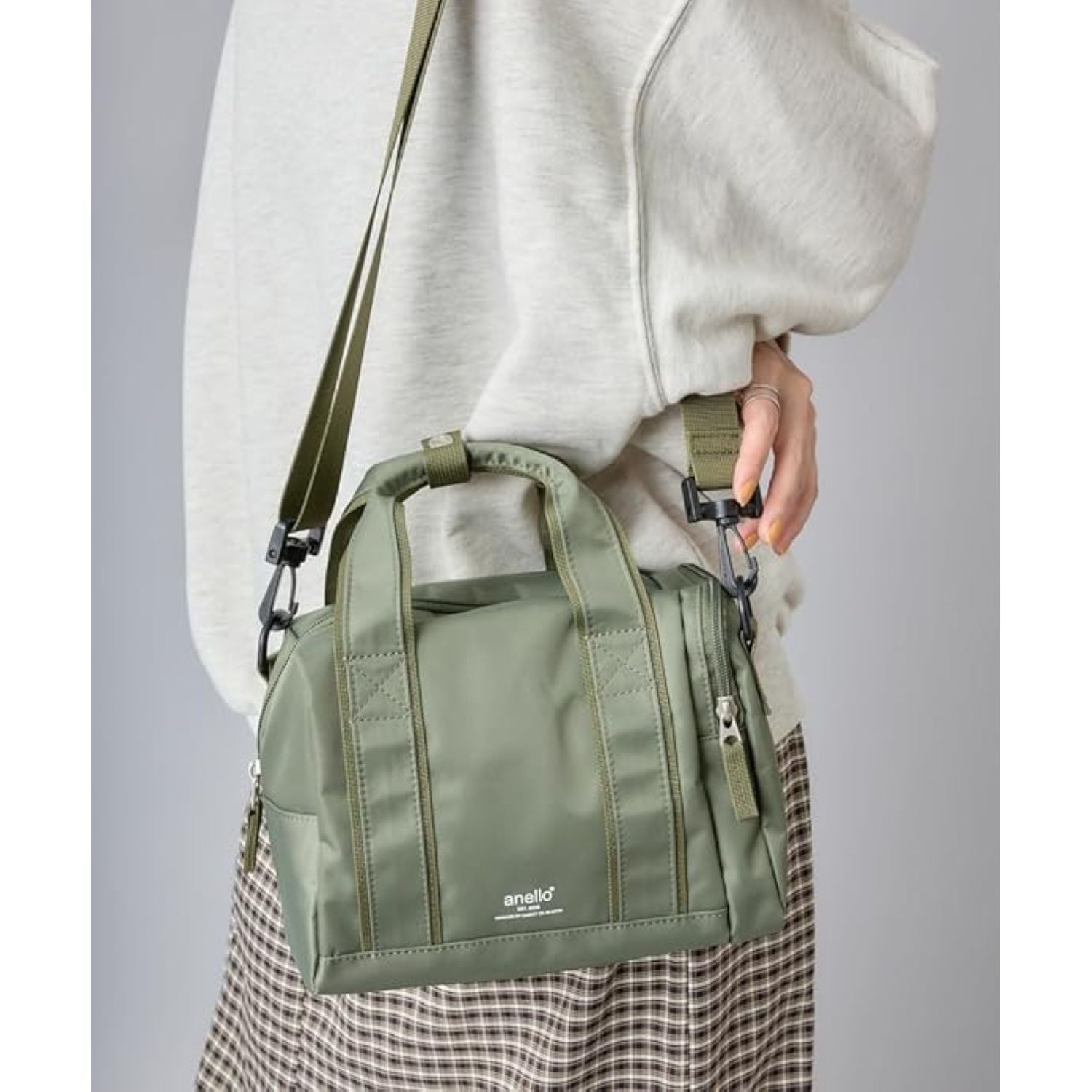 Anello Cube 2Way Mini Boston Bag
