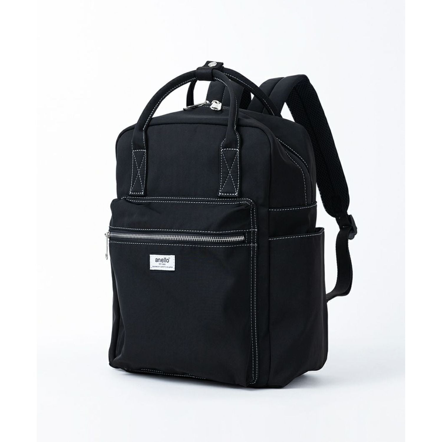 Buy Anello Town Squared Backpack | The Wallet Shop in Singapore & Malaysia