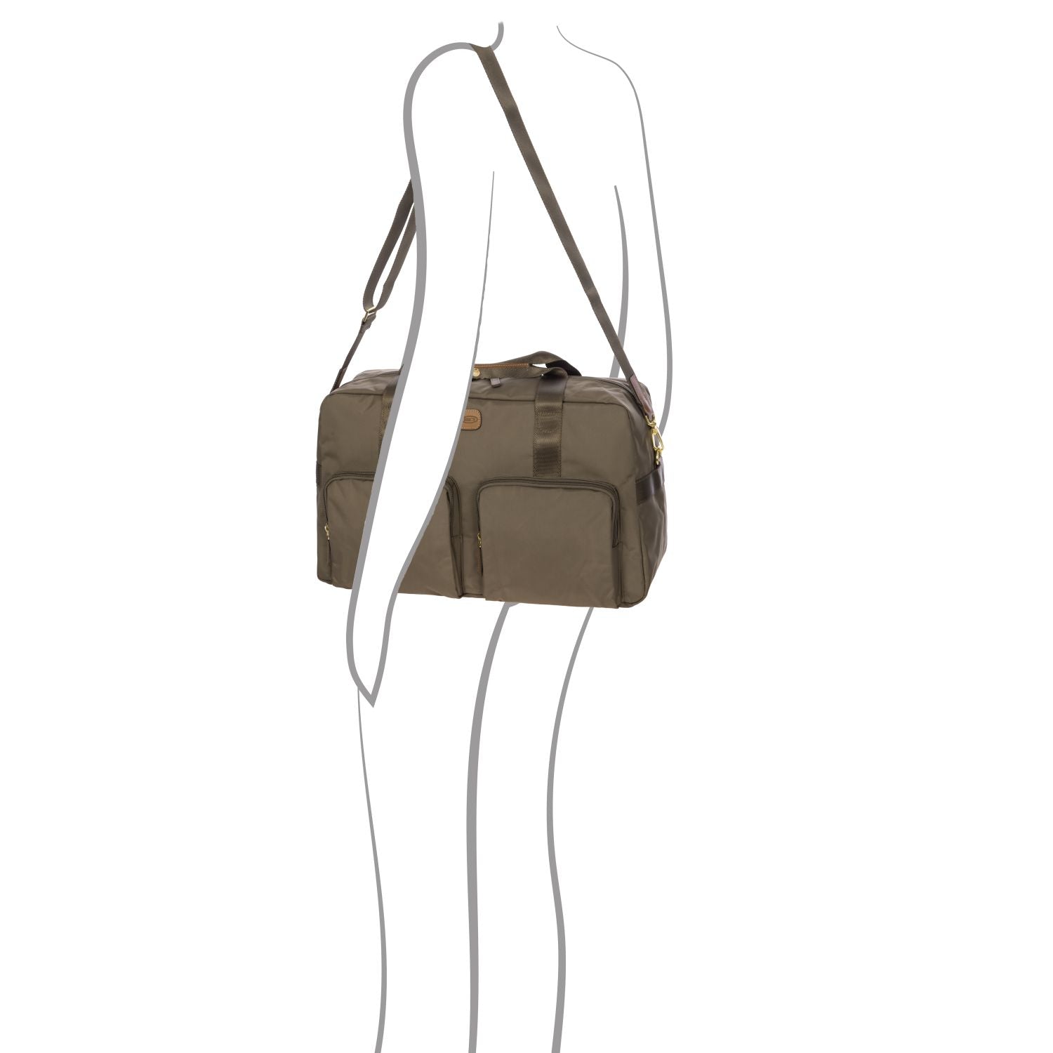 BRIC'S X-Travel Holdall Multipocket Duffel Bag - Small