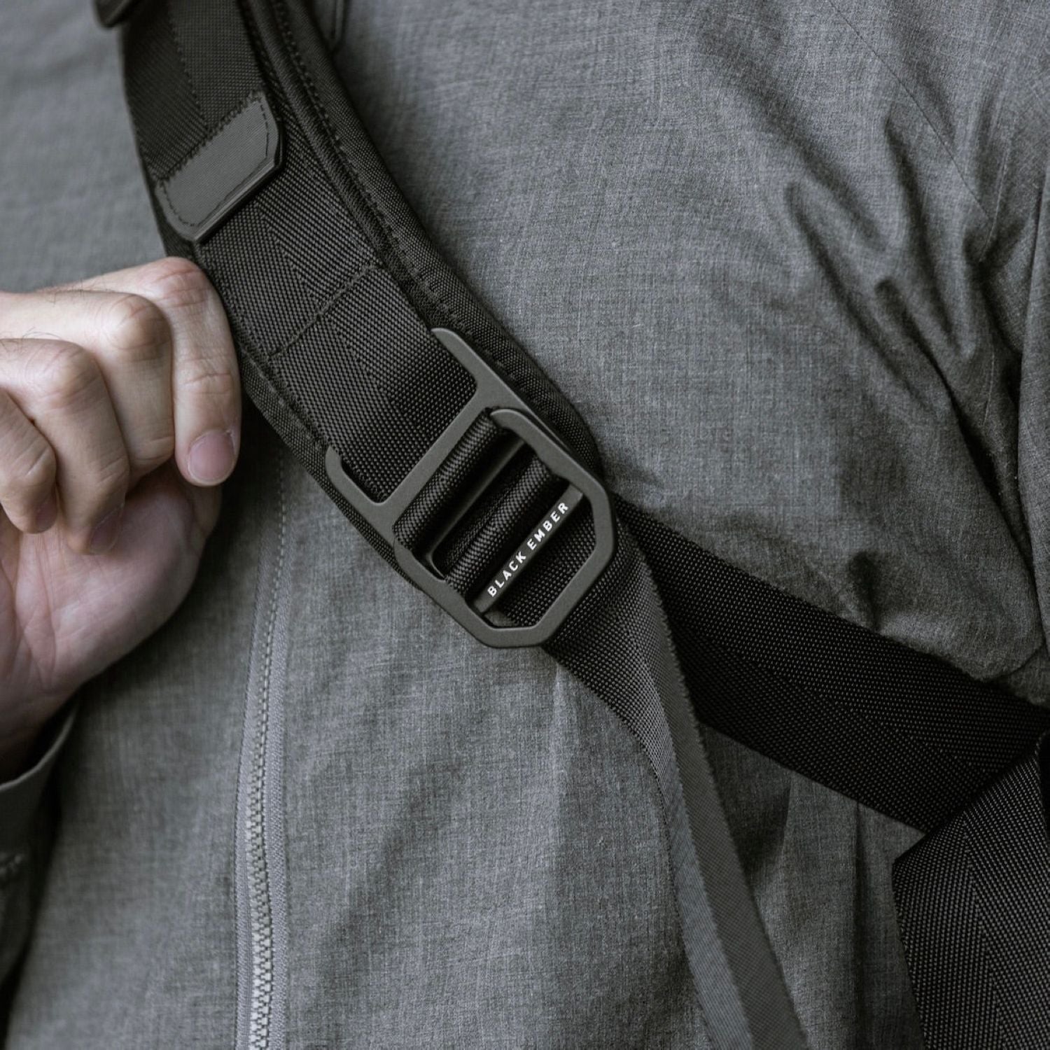 Black Ember 11" Tablet Grip Sling Bag 8L (SA)