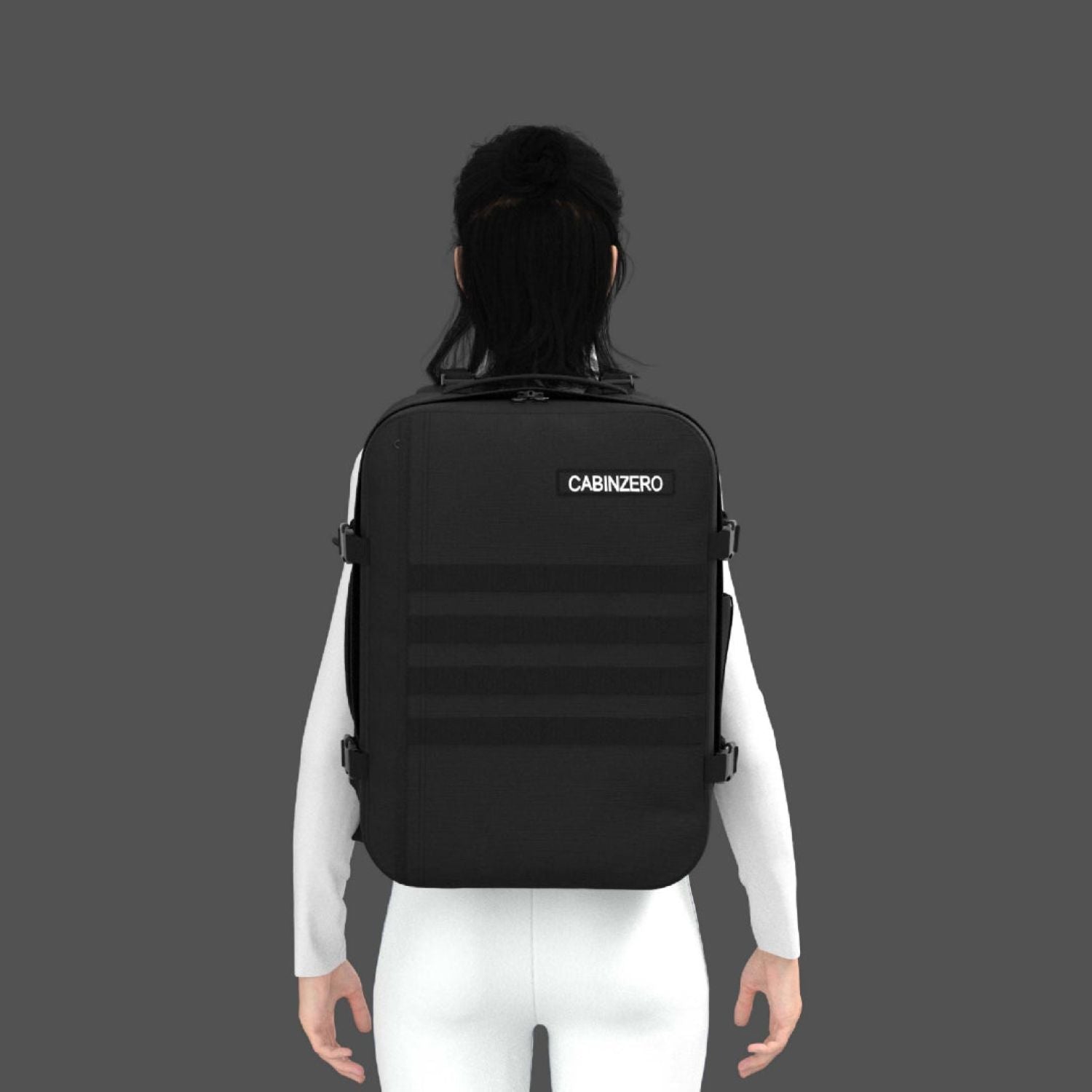 Cabinzero Military Cabin Bag With Luggage Trackers 28L