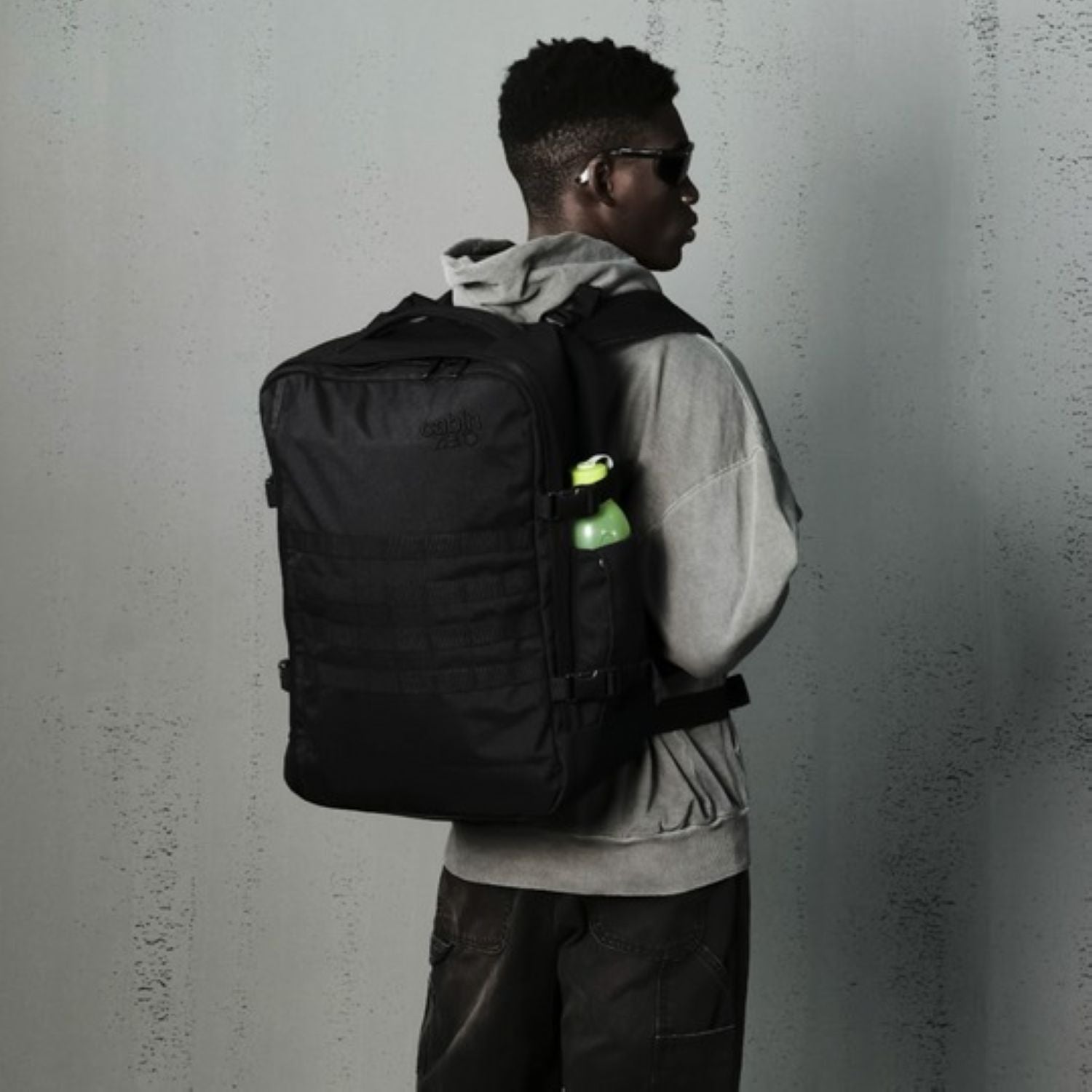 Cabinzero Military Cabin Bag With Luggage Trackers 44L