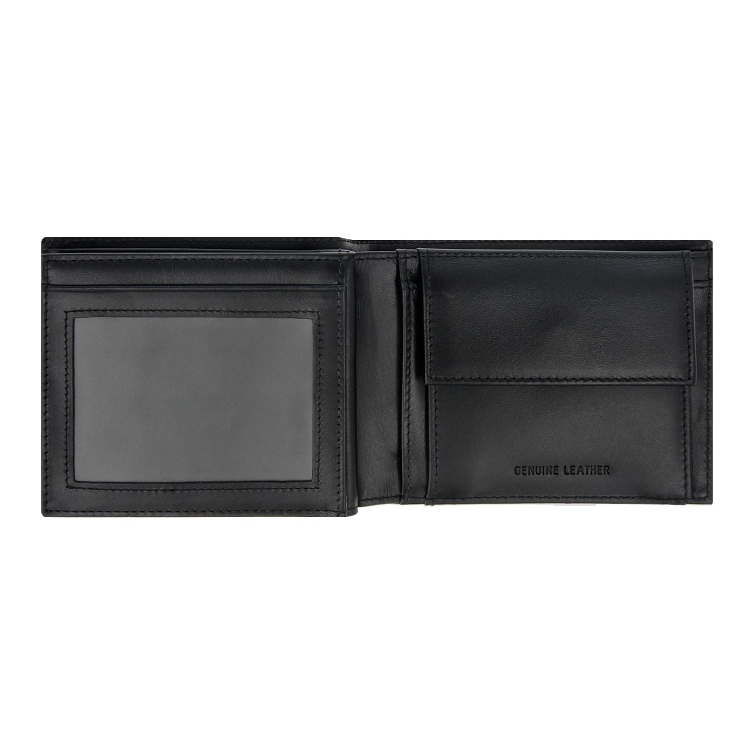 Crossing Riforma Bi-fold Leather Wallet With Flap And Coin Pouch RFID