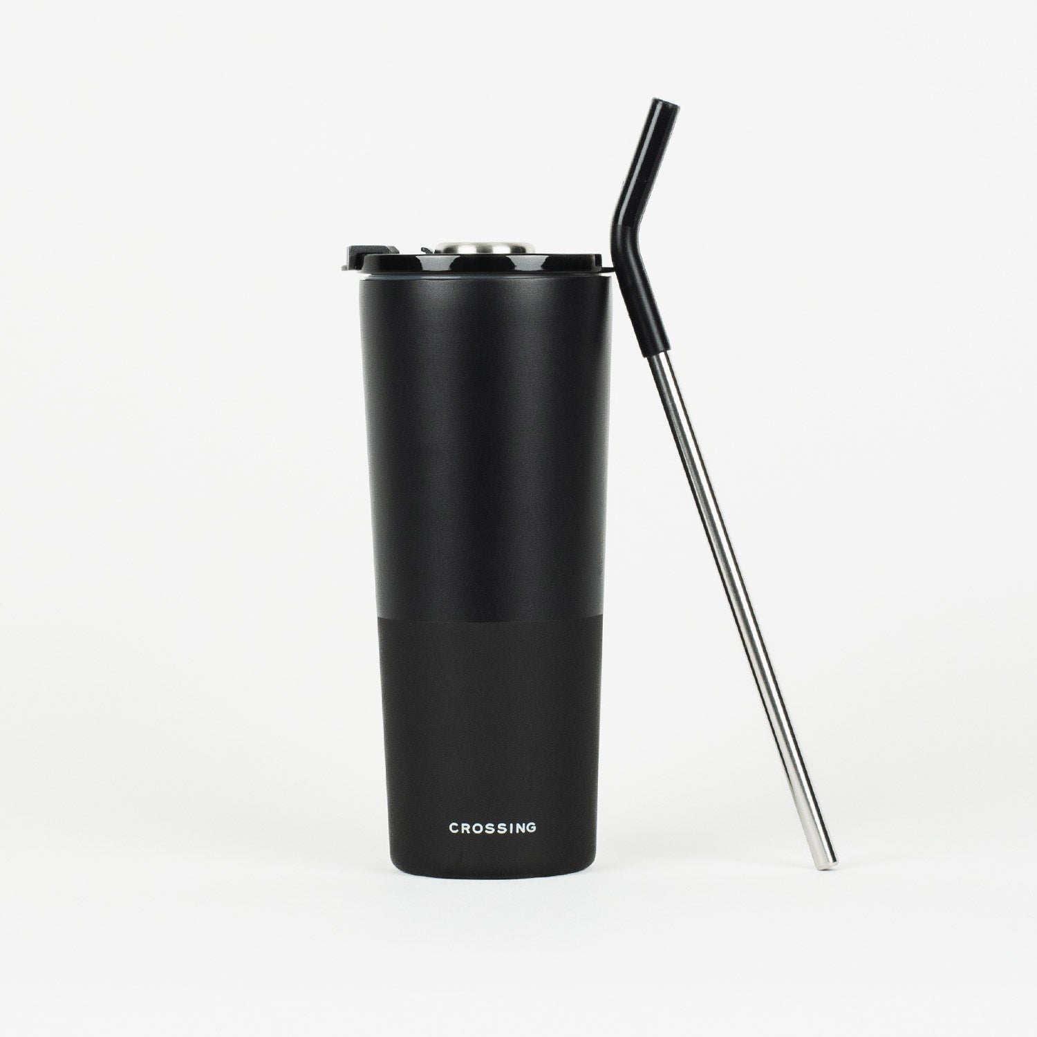 Crossing Volt Insulated Stainless Steel Straw Tumbler 710ML