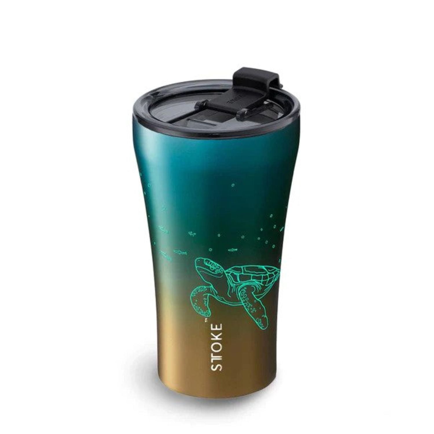STTOKE Limited Edition Leakproof Ombre Ocean Insulated Cup 12oz | Cups and Tumblers, Gifts & Lifestyle, Travel Accessories, Water Bottles | STTOKE