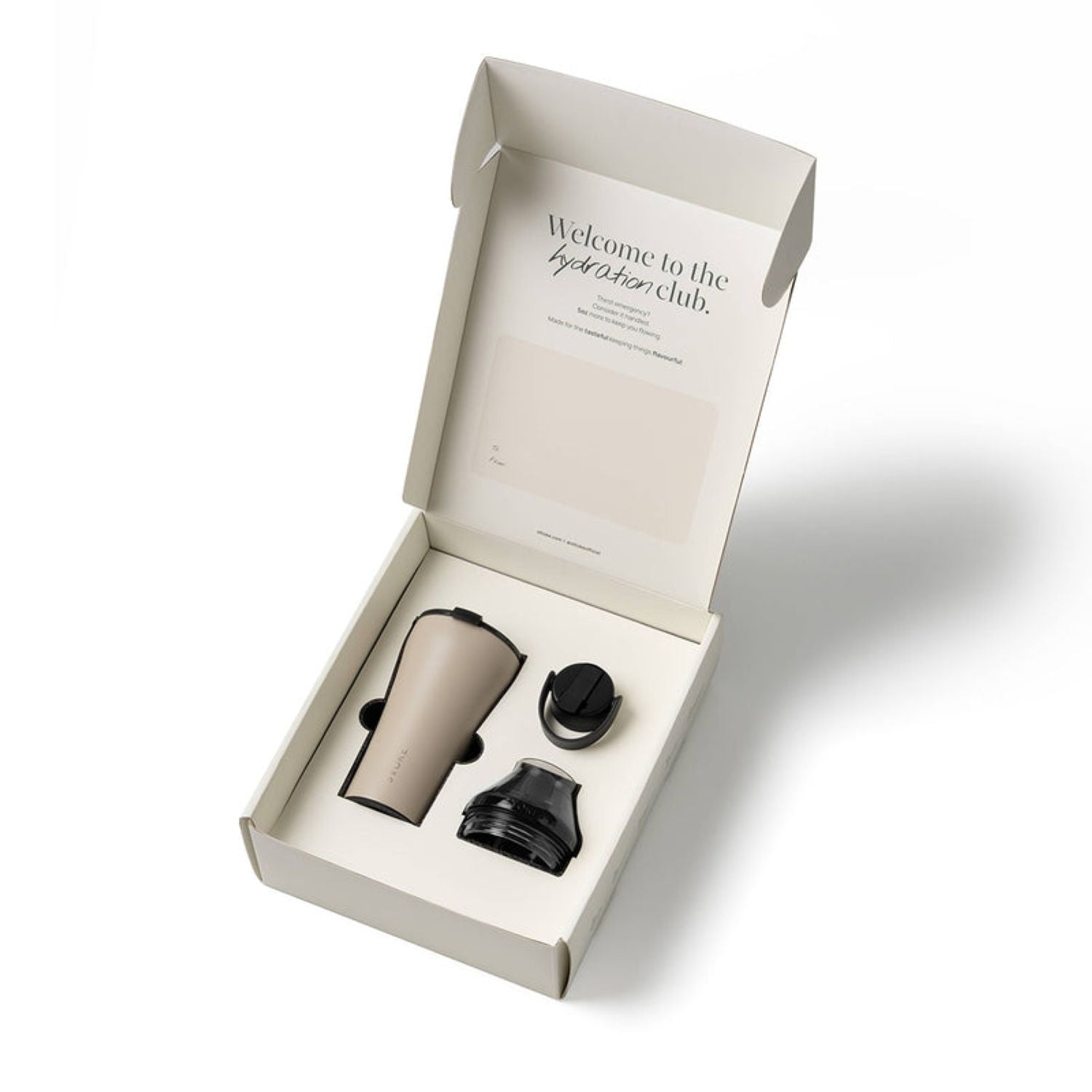 Sttoke Leakproof Ceramic Insulated Thirst Aid Kit Cup With Hydrate + 12Oz