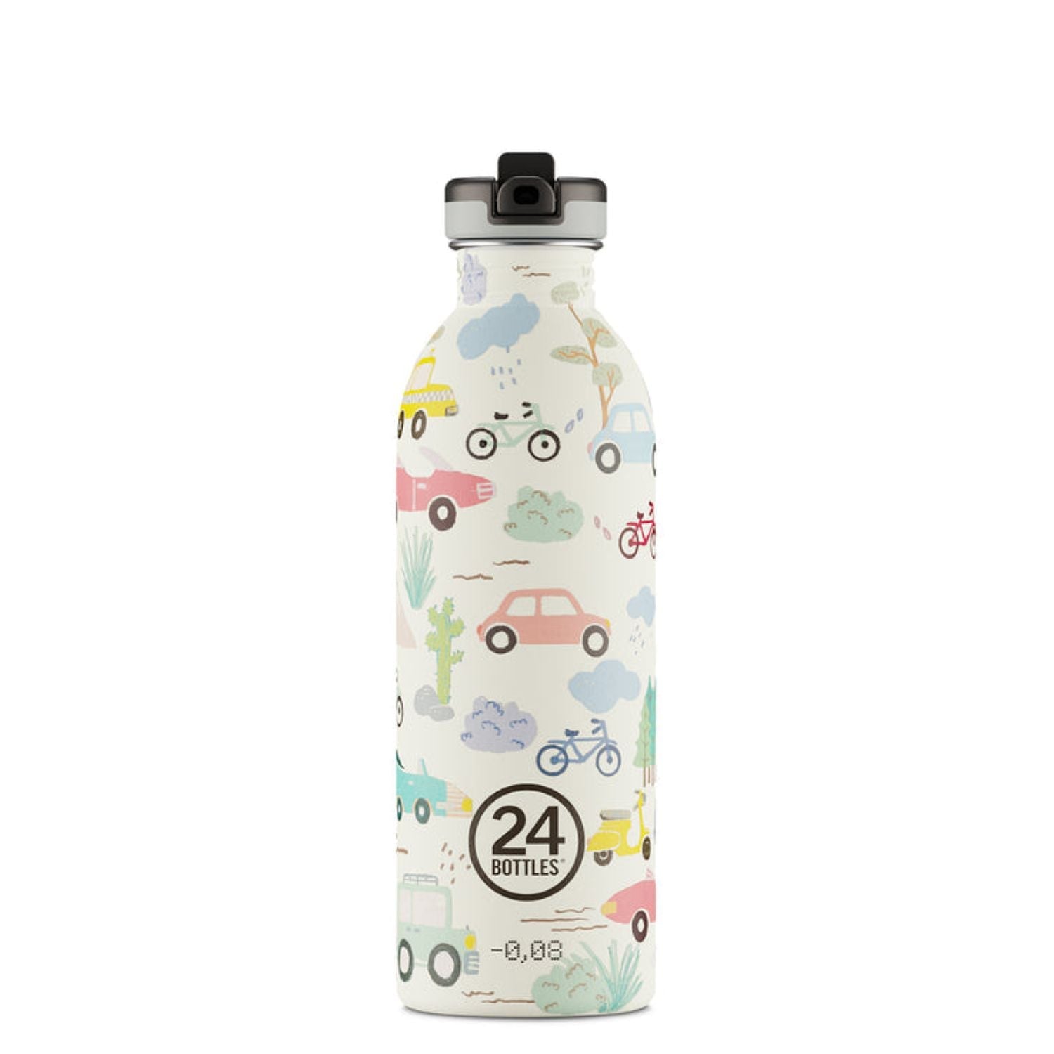 24 Bottles Urban 500ML Water Bottle (Printed)