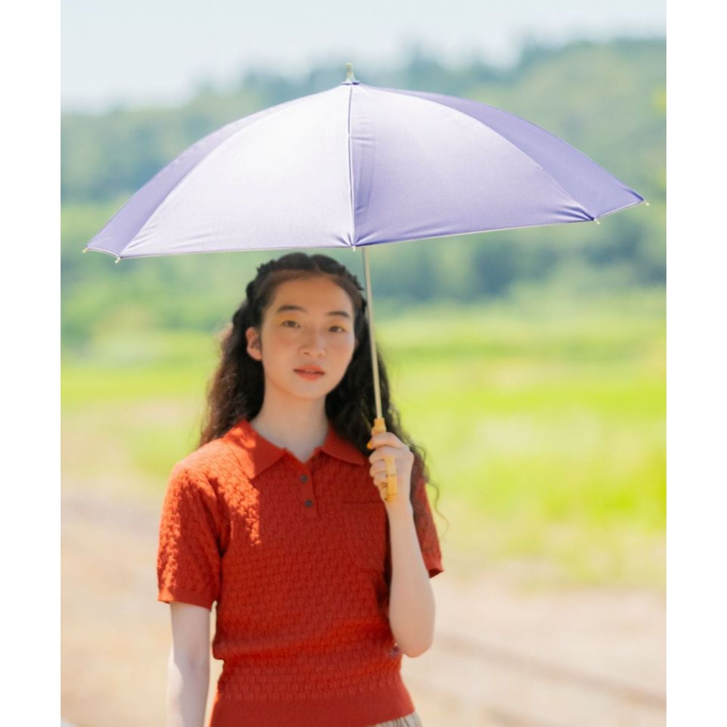 WPC Color Inside UV Protection UPF 50+ Umbrella 50cm