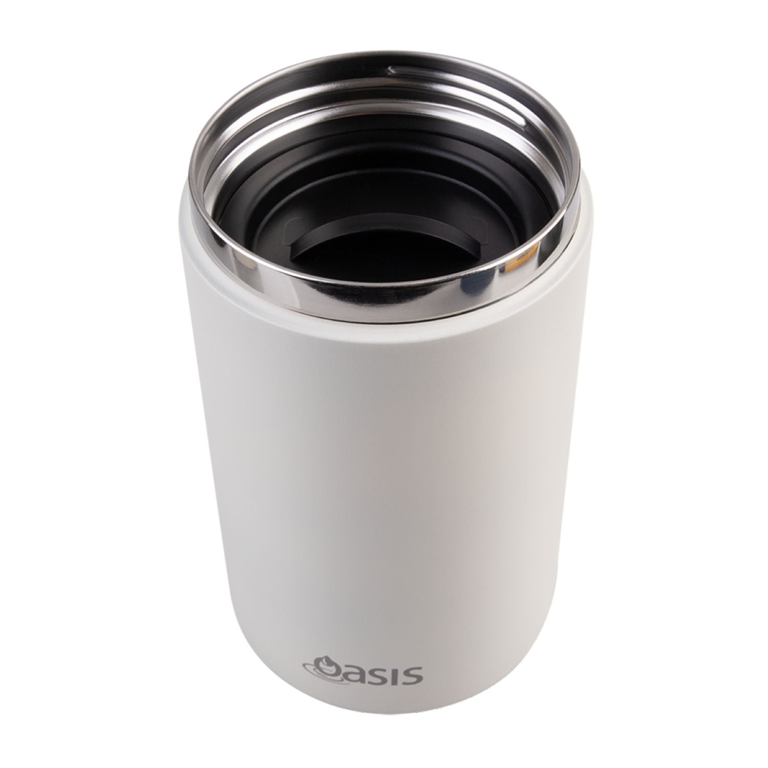 Oasis Stainless Steel Insulated Dual Compartment Food Flask with Handle 700ML