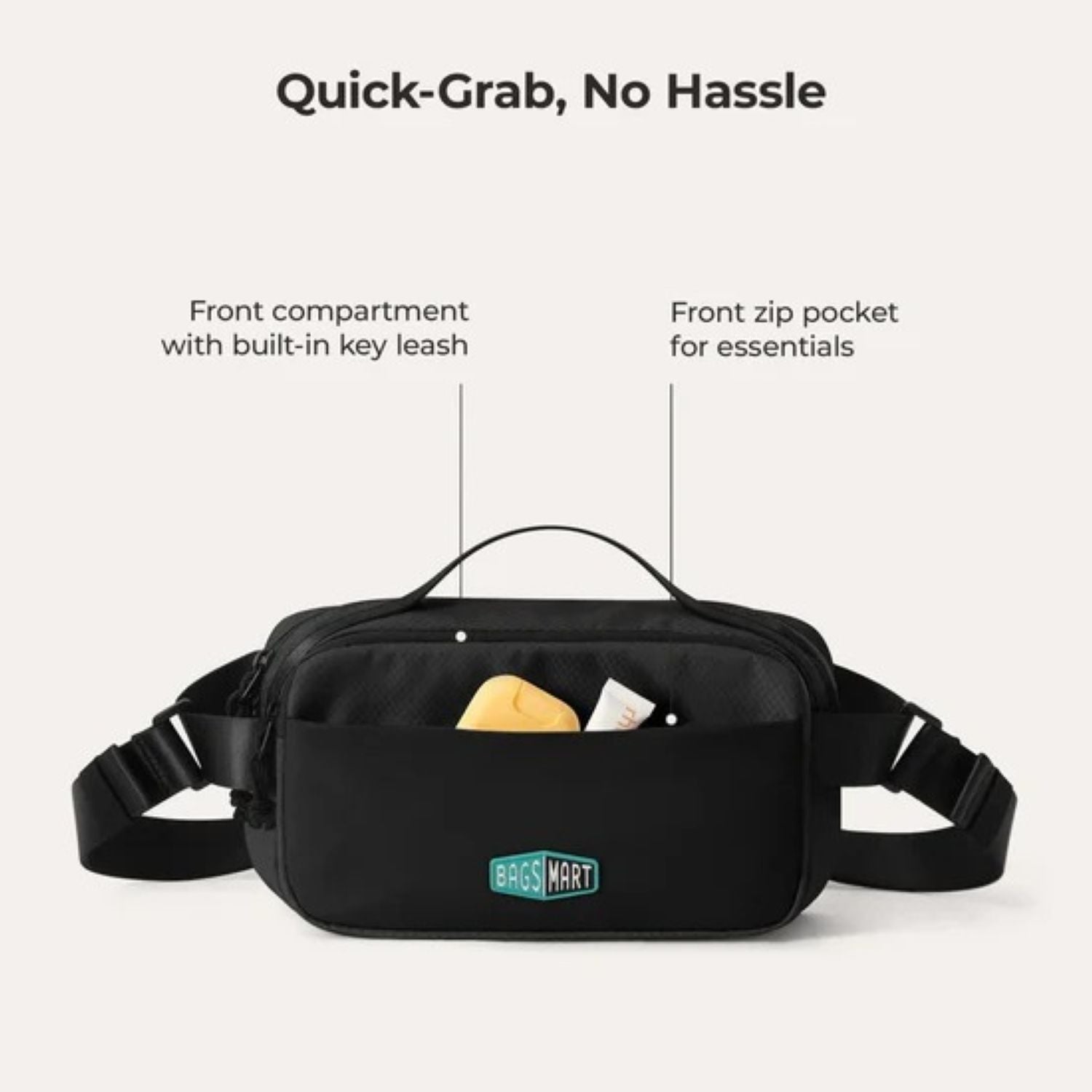 Bagsmart Blast Travel Sling Bag 3.3L