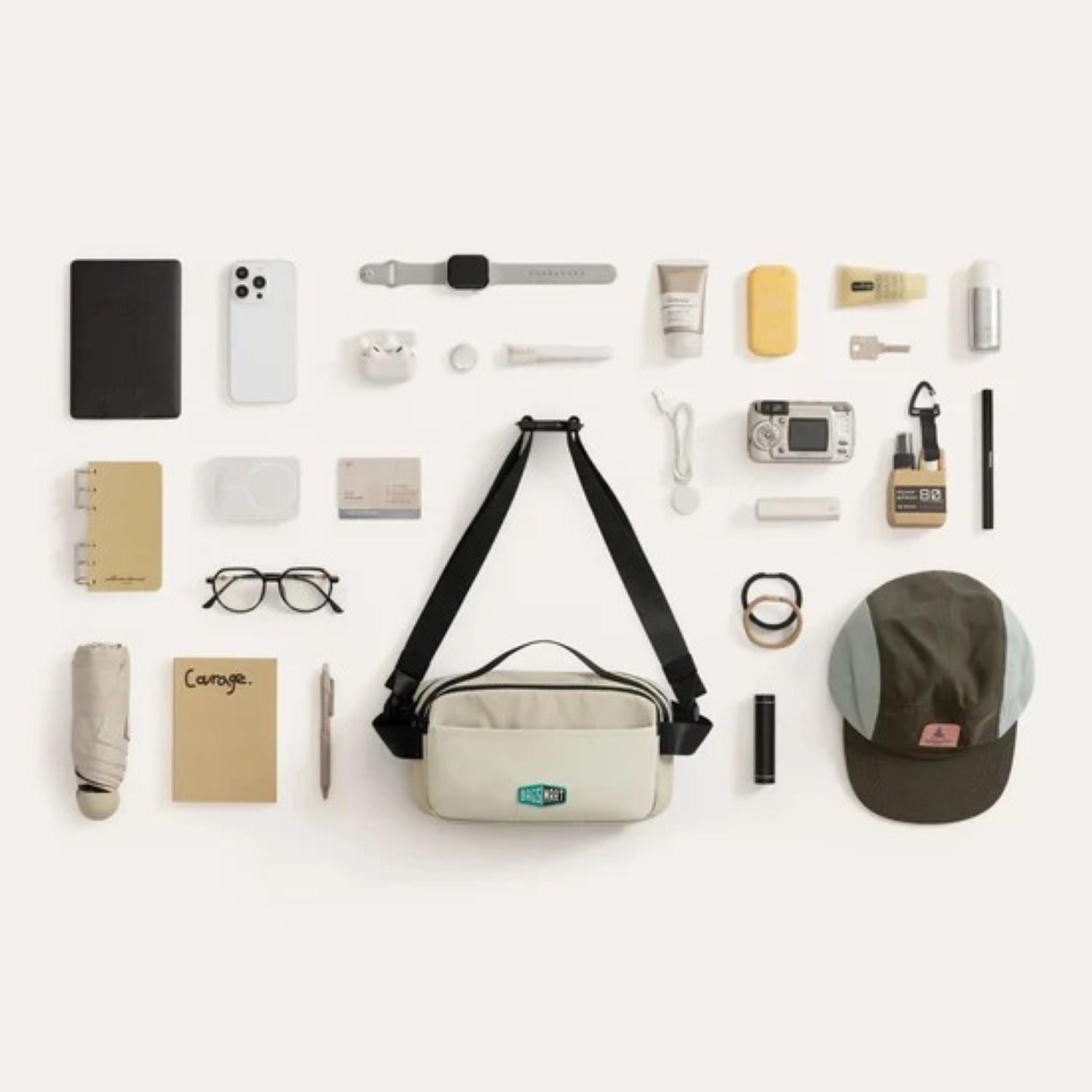 Bagsmart Blast Travel Sling Bag 3.3L