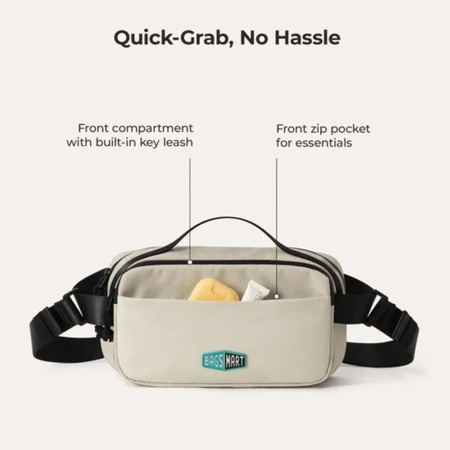 Bagsmart Blast Travel Sling Bag 3.3L