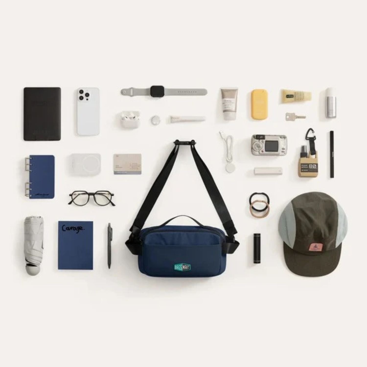 Bagsmart Blast Travel Sling Bag 3.3L