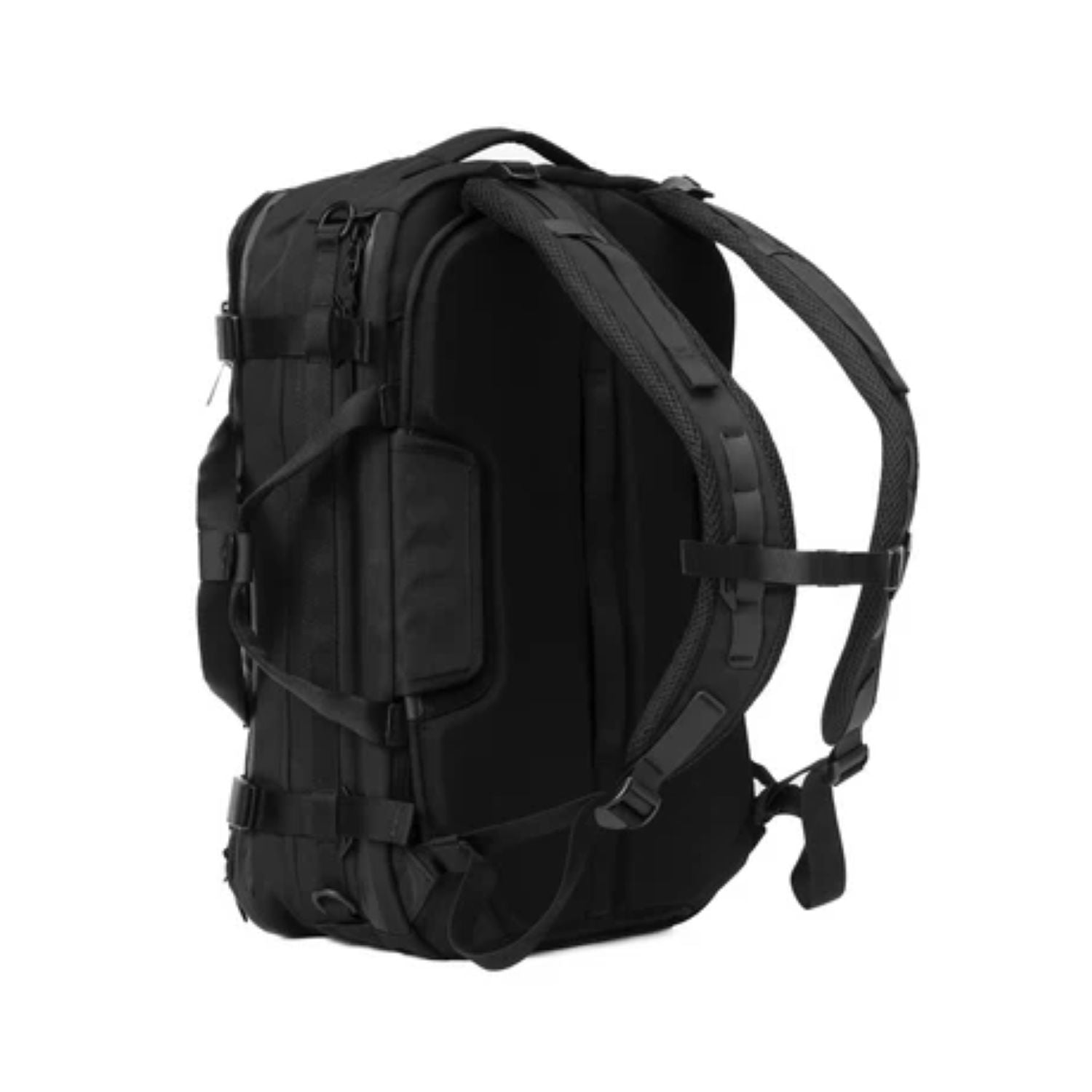 Black Ember Forge Convertible Travel Backpack Embertex Pfas Free 30-40L
