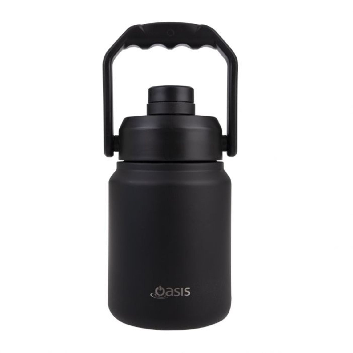Oasis Stainless Steel Insulated Thermal Mini Jug with Carry Handle 1.2L