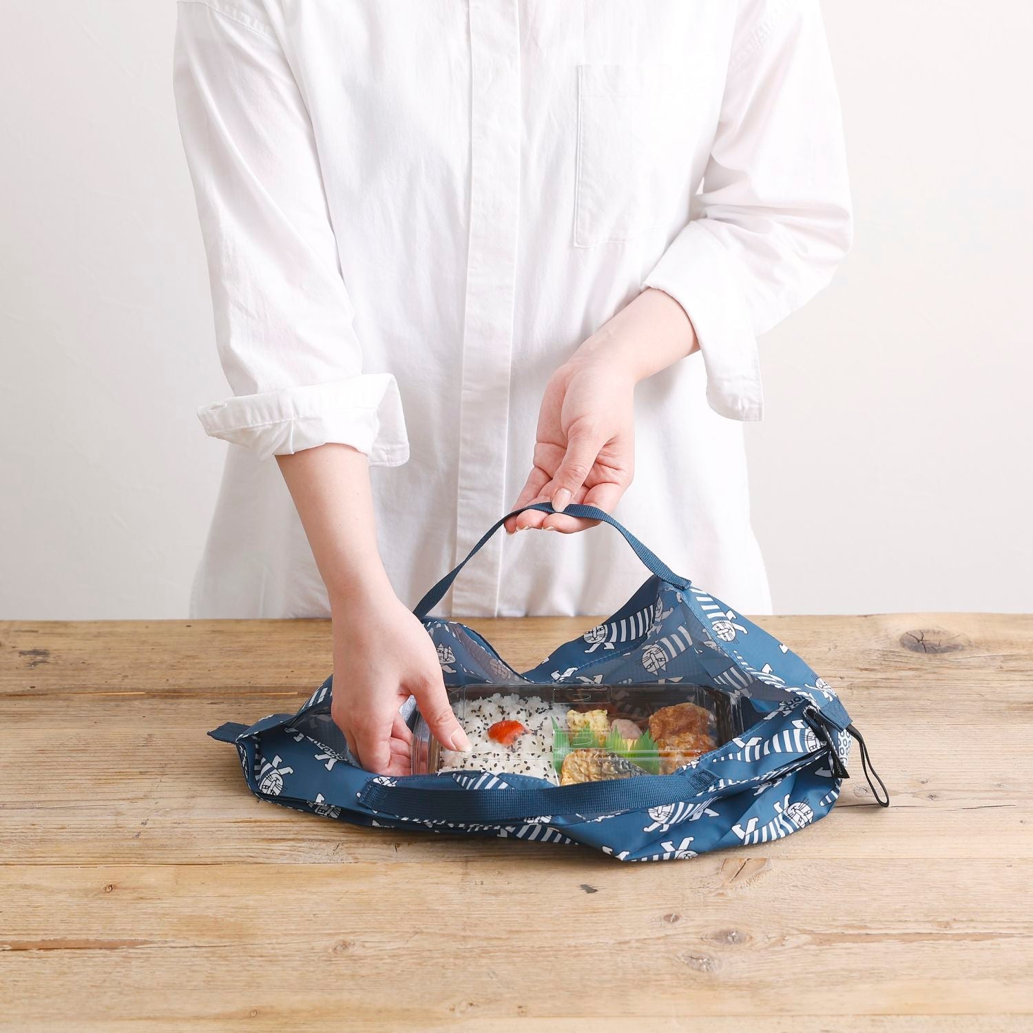 Shupatto X Lisa Larson Foldable Tote Small