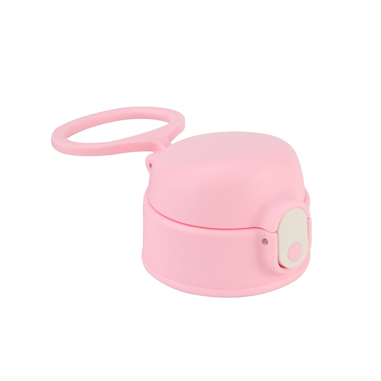 Crossing Bottle Cap With Handle Only For Kids' Drink Bottle W/Sipper Silicone Straw
