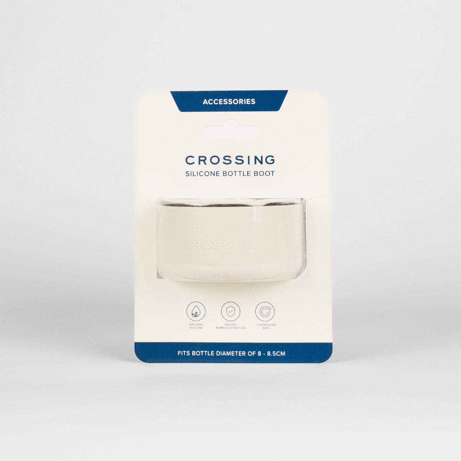 Crossing Silicone Water Bottle Boot - Fits Diameter 8-8.5cm (780ml) Blistered Pack