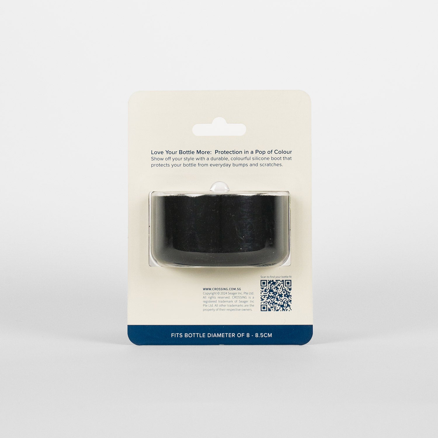 Crossing Silicone Water Bottle Boot - Fits Diameter 8-8.5cm (780ml) Blistered Pack