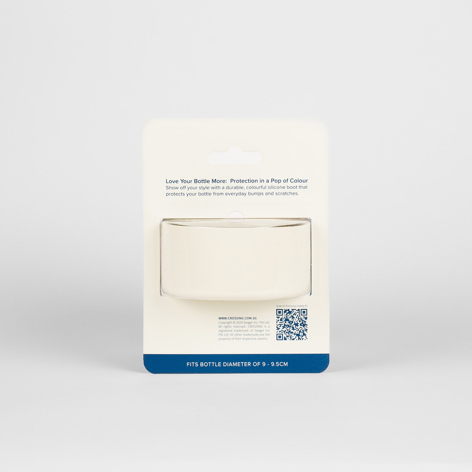 Crossing Silicone Water Bottle Boot - Fits Diameter 8-8.5cm (780ml) Blistered Pack