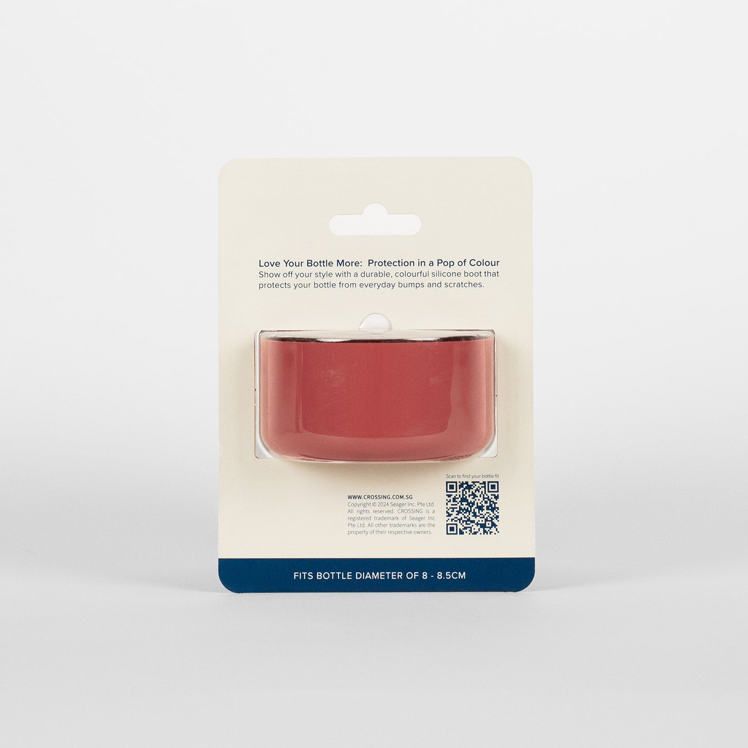 Crossing Silicone Water Bottle Boot - Fits Diameter 8-8.5cm (780ml) Blistered Pack