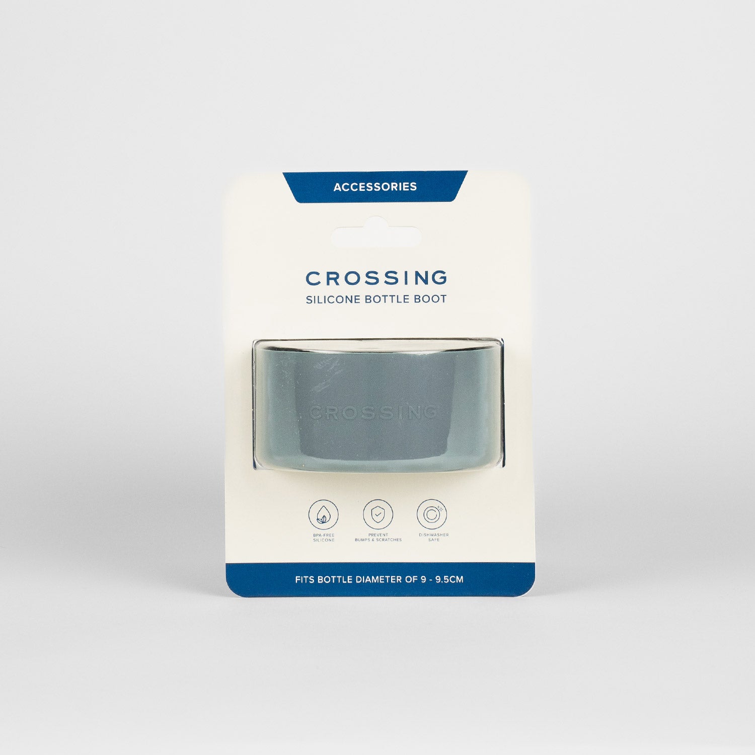 Crossing Silicone Water Bottle Boot - Fits Diameter 9-9.5cm (1100ml) Blistered Pack