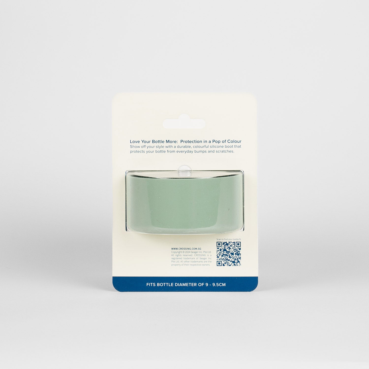 Crossing Silicone Water Bottle Boot - Fits Diameter 9-9.5cm (1100ml) Blistered Pack