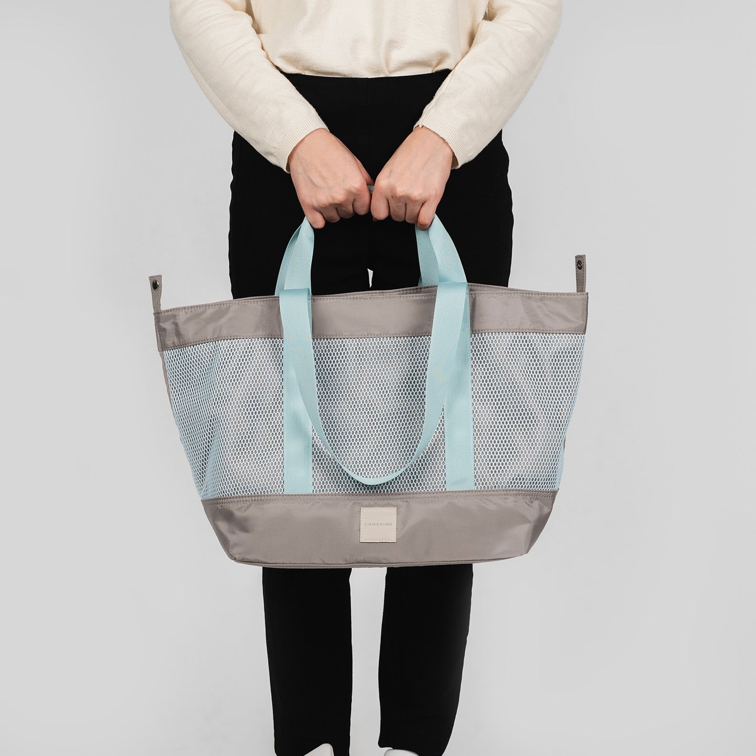 Crossing Meg Dual Carry Mesh Tote Bag