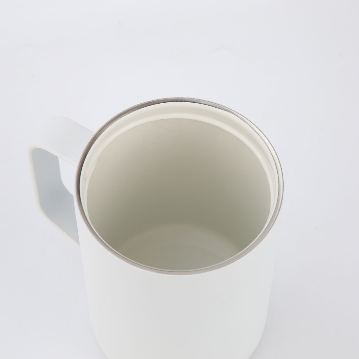 Crossing Neo V2 Insulated S/S Leakproof Lid Ceramic Mug W Handle And Silicone Base 400ml