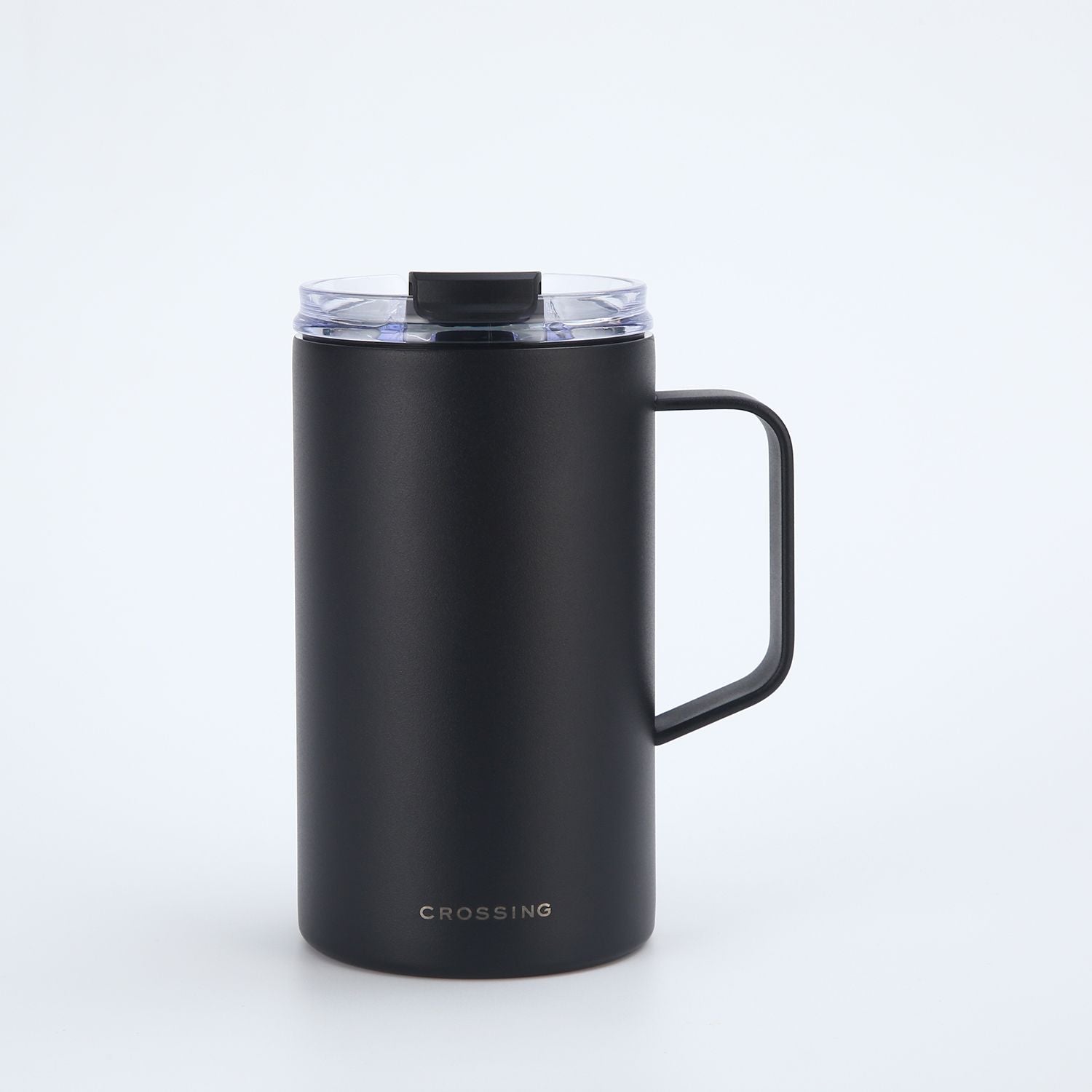 Crossing Neo V2 Insulated S/S Leakproof Lid Ceramic Mug W Handle And Silicone Base 500ml