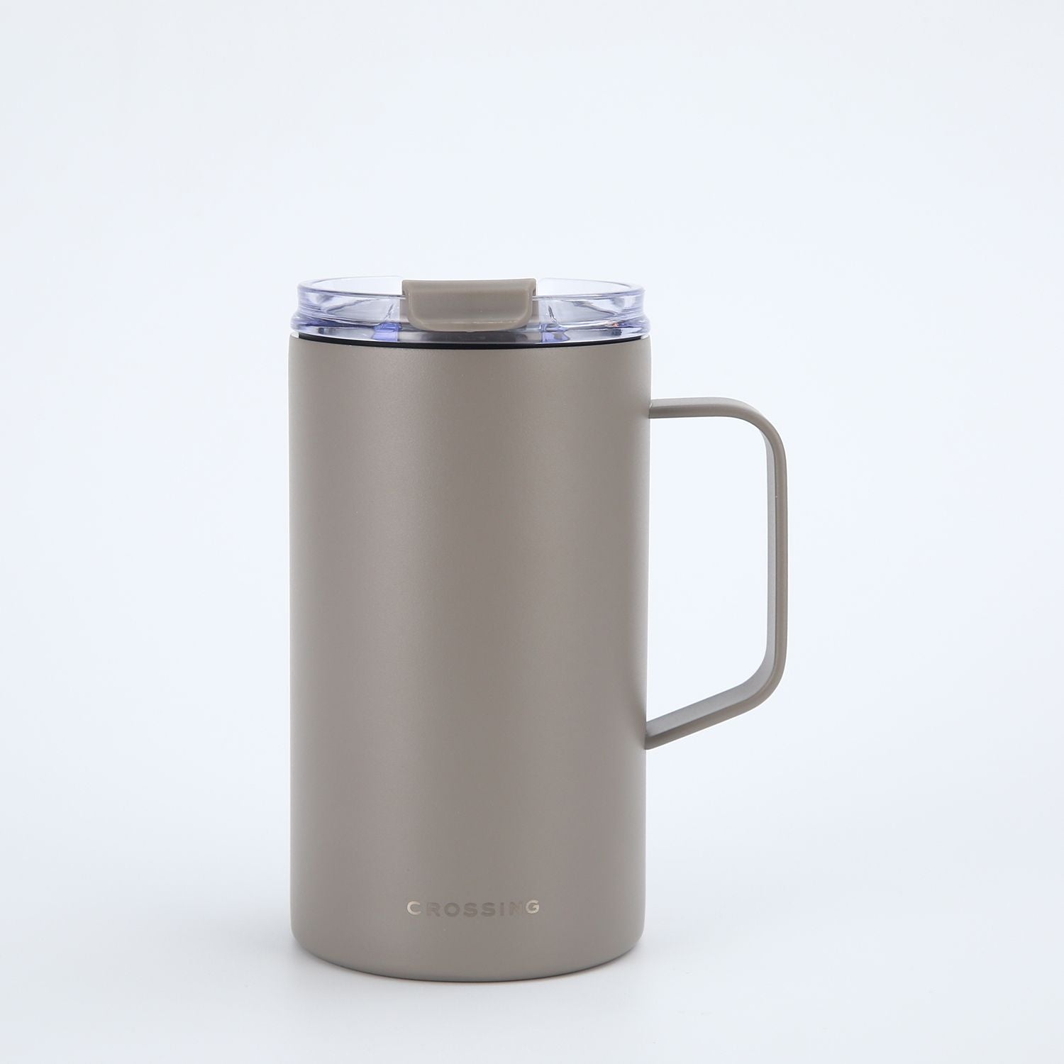 Crossing Neo V2 Insulated S/S Leakproof Lid Ceramic Mug W Handle And Silicone Base 500ml