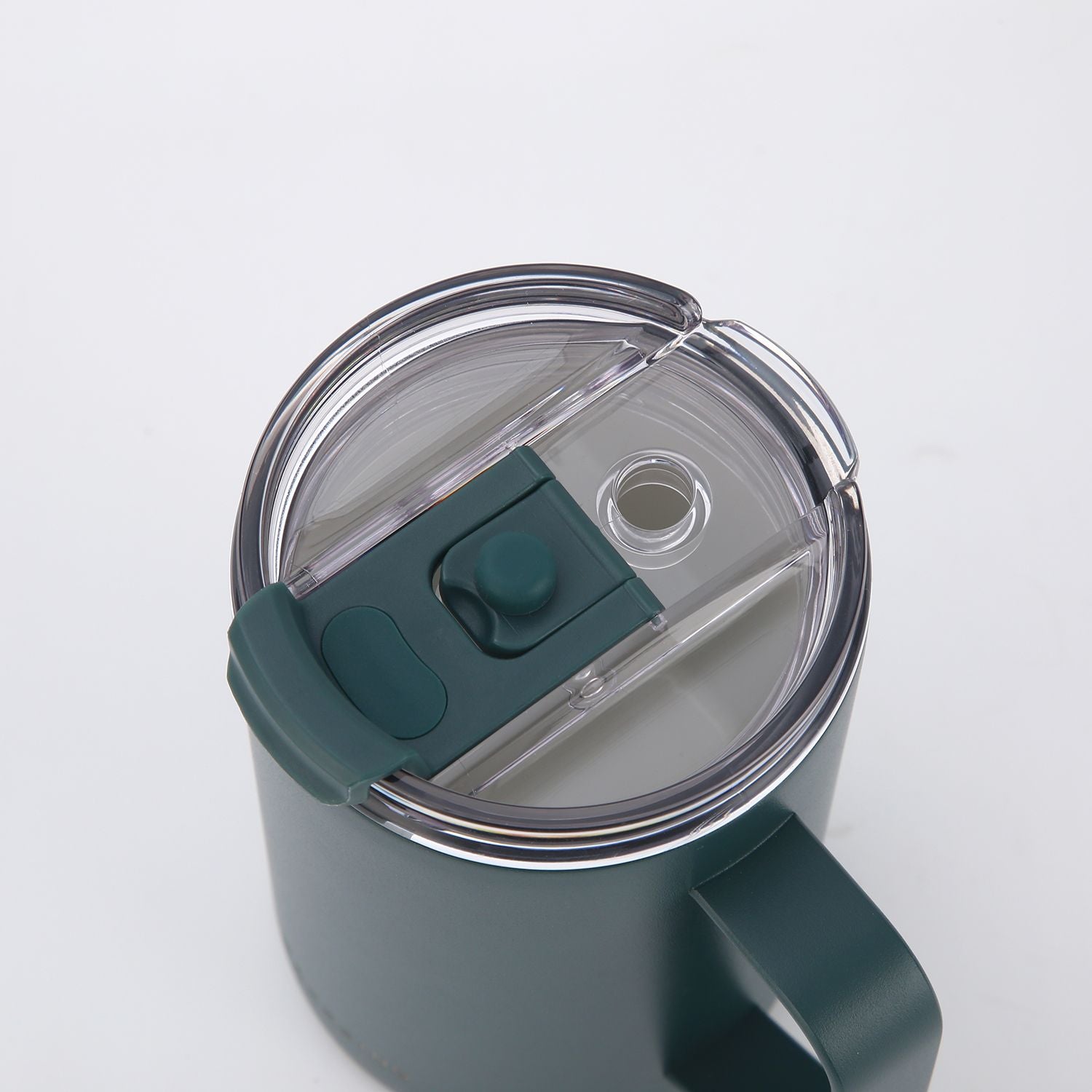 Crossing Neo V2 Insulated S/S Leakproof Lid Ceramic Mug W Handle And Silicone Base 500ml