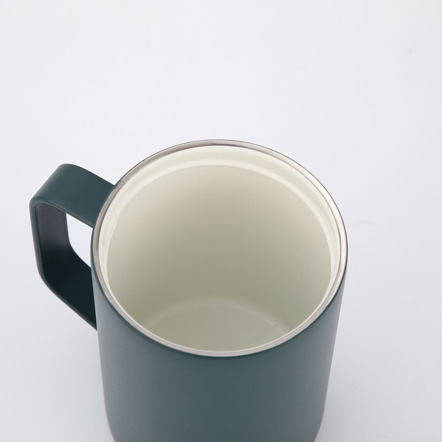 Crossing Neo V2 Insulated S/S Leakproof Lid Ceramic Mug W Handle And Silicone Base 500ml