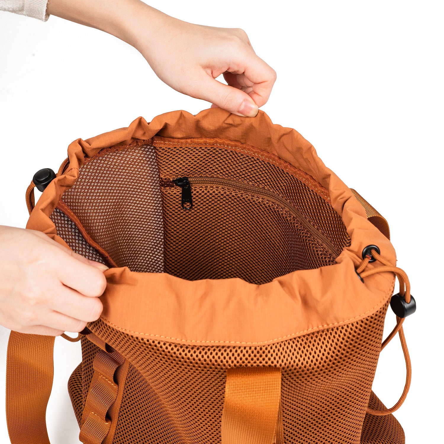 Crossing Noa Drawstring Mesh Tote Bag