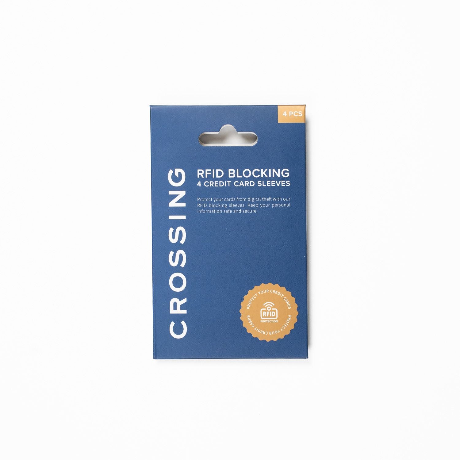 Crossing RFID Blocking Credit Card Sleeves Set Of 4