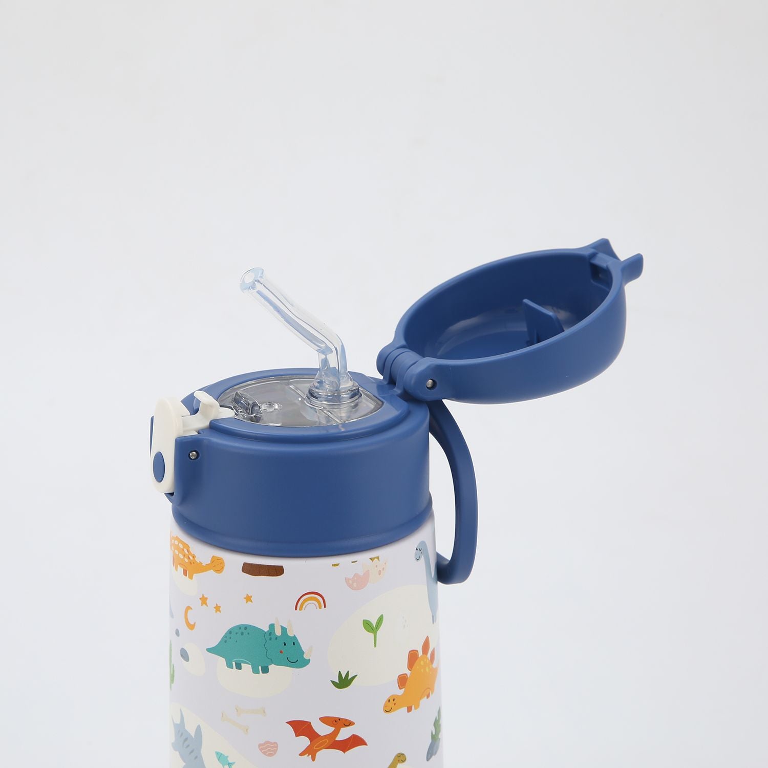 Crossing S/S 316 Kids' Insulated Water Bottle W/Sipper Silicone Straw 500ml