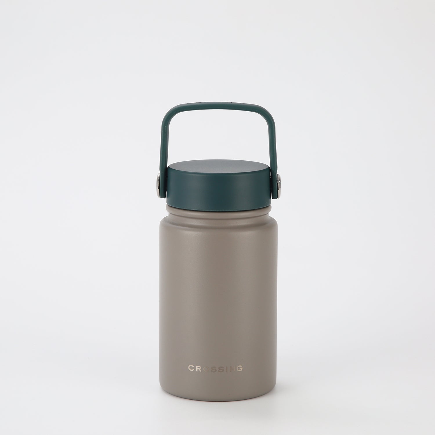 Crossing Urban Ceramic S/S Insulated Flat Cap Bottle With Handle 400ml