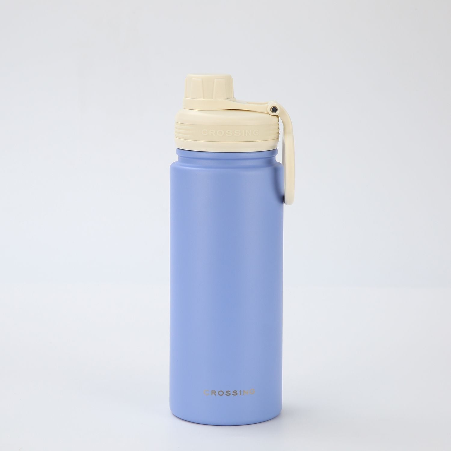 Crossing Urban Ceramic S/S Insulated Screw Cap Sports Bottle With Handle 600ml (SA)