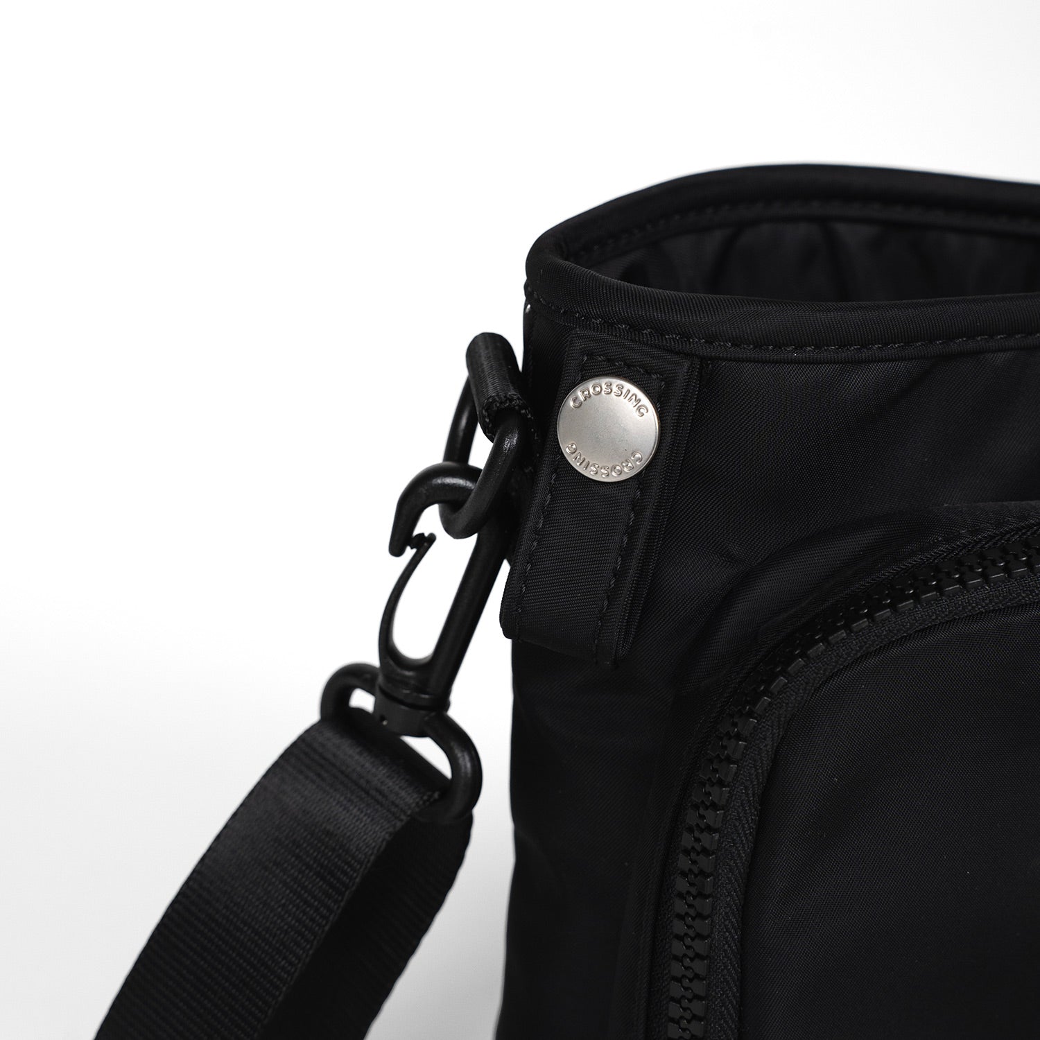 Crossing Water Bottle Crossbody Bag With  Front Pocket 2L