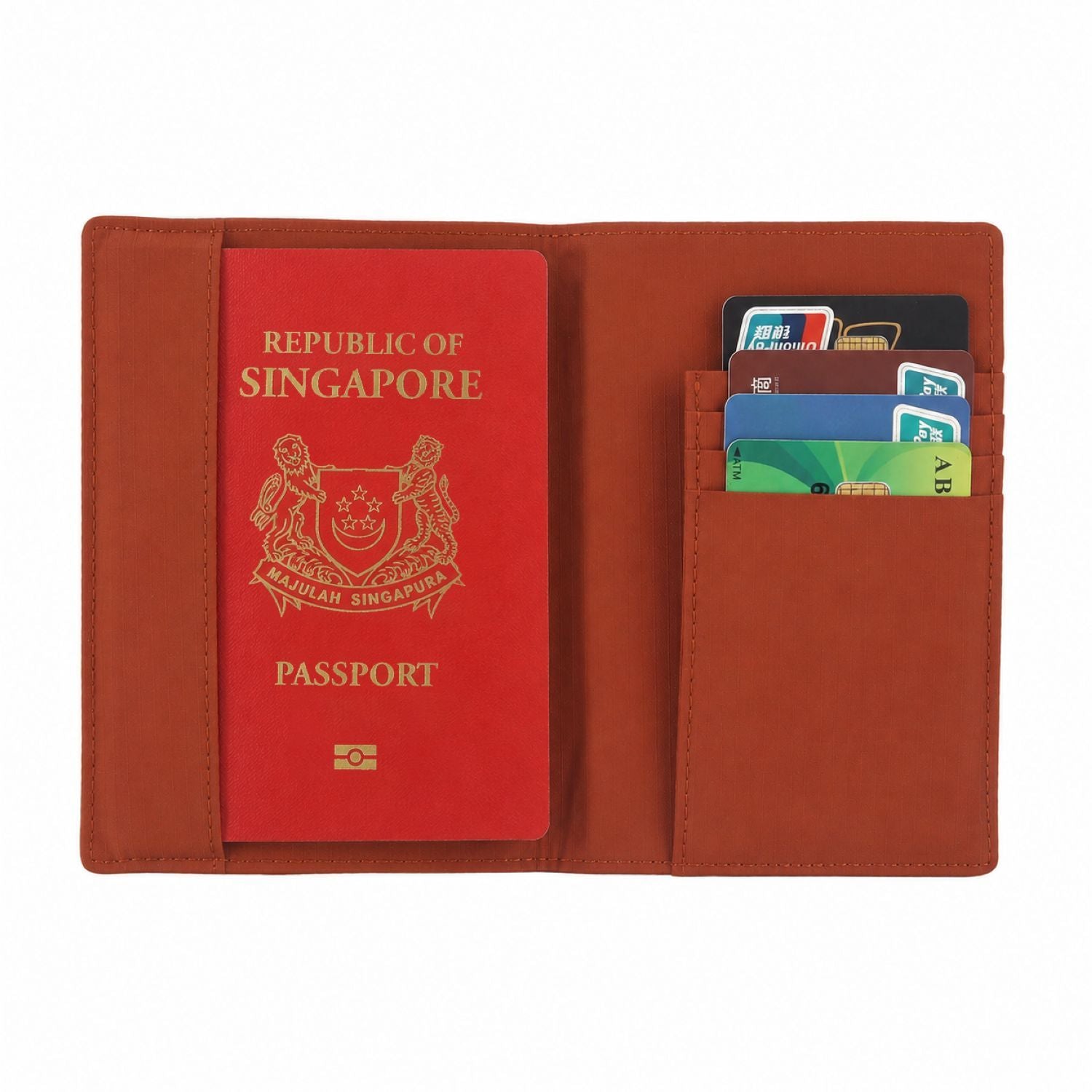 Crossing Waterproof Checked Nylon Passport Cover RFID