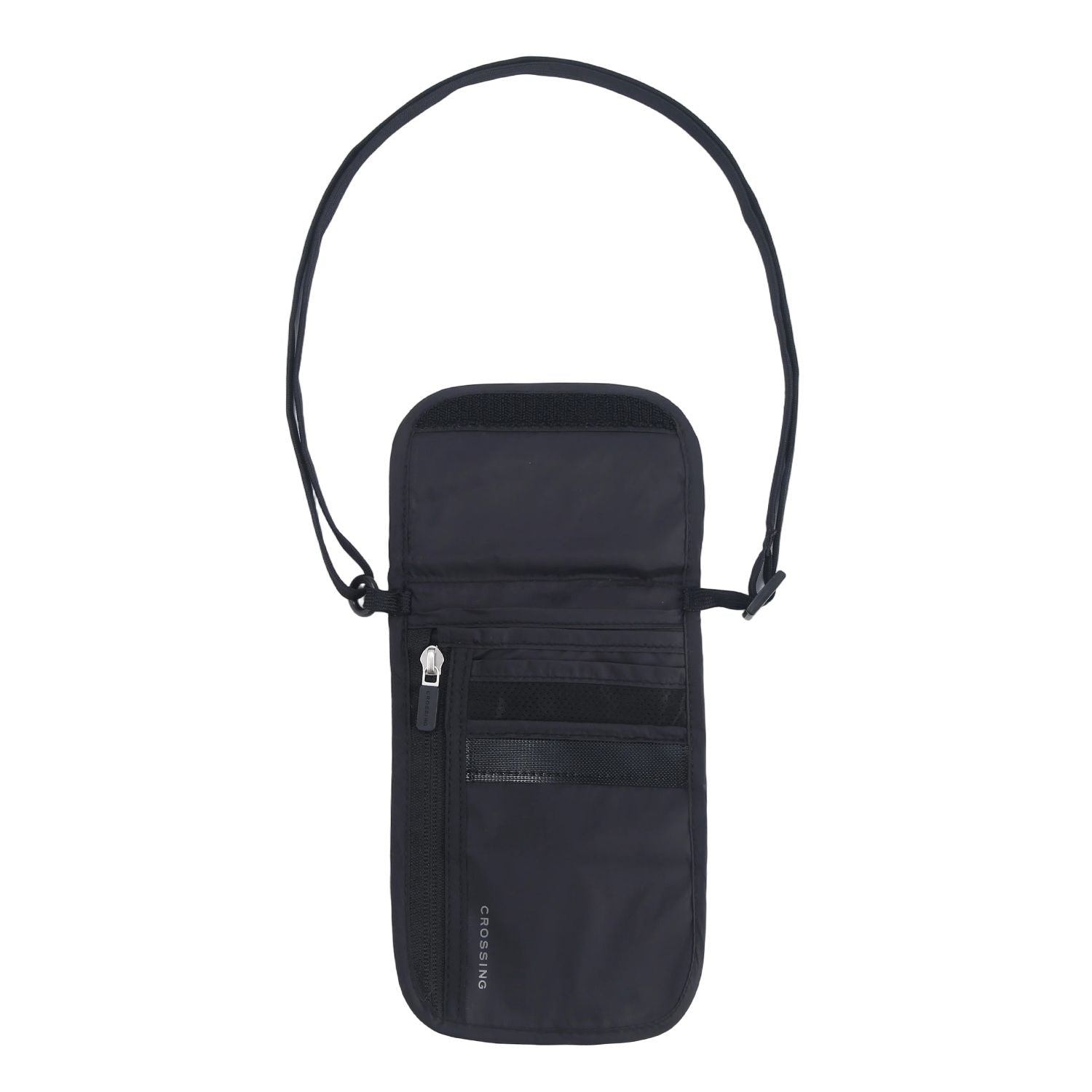 Crossing Waterproof Ripstop Nylon RFID Blocking Travel Neck Pouch