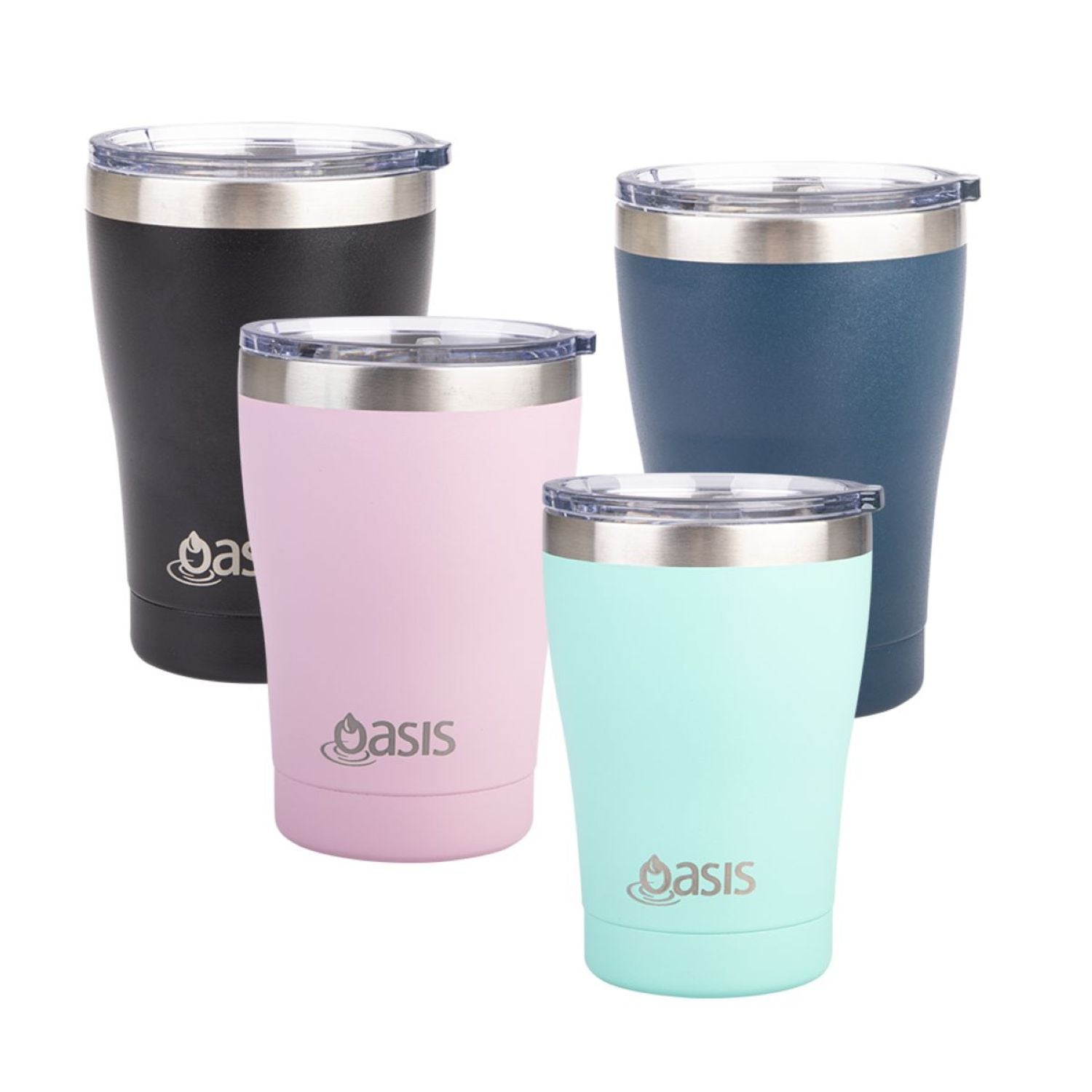 Oasis Stainless Steel Insulated Cup With Lid 350ML
