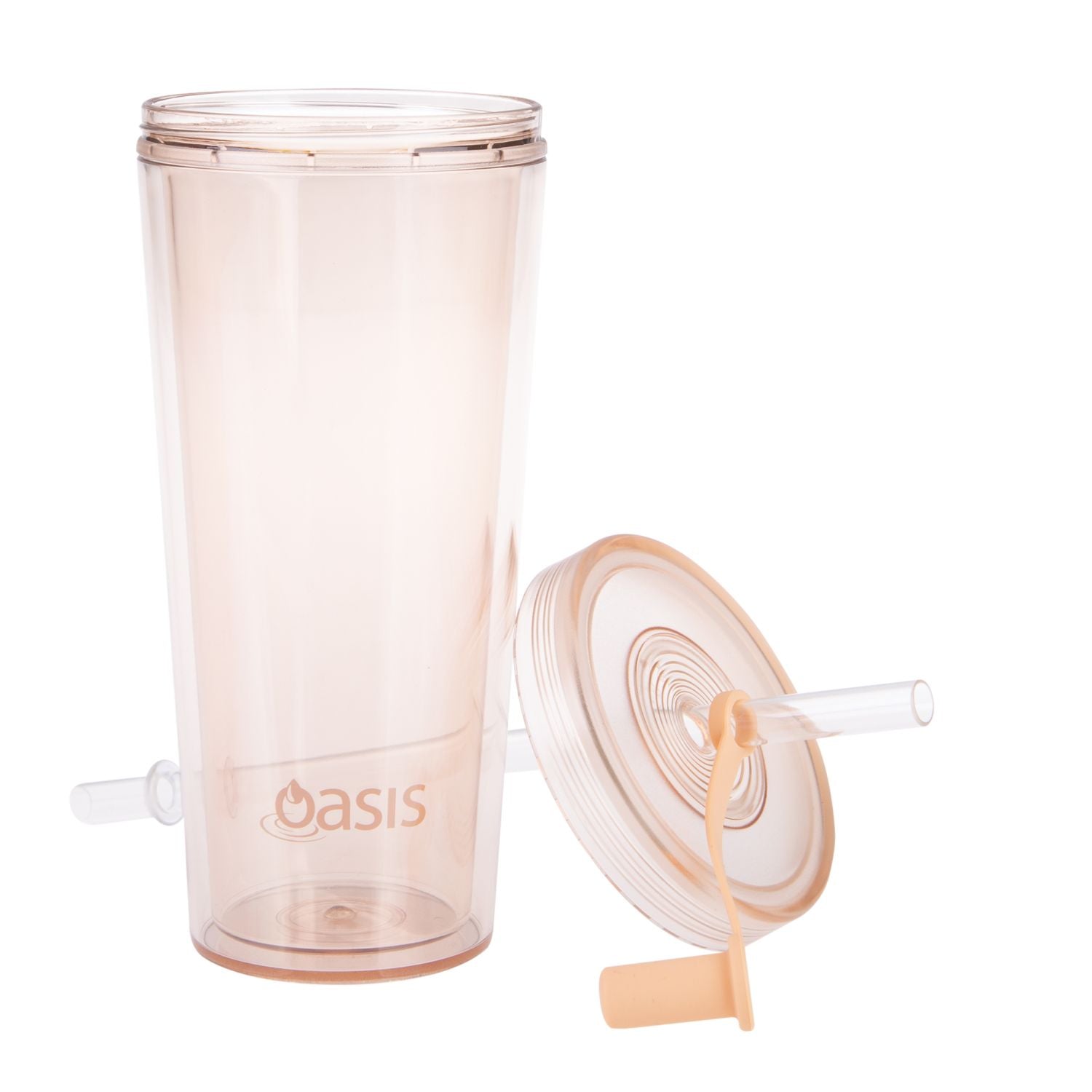 Oasis Insulated Smoothie Tumbler with Straw 520ML