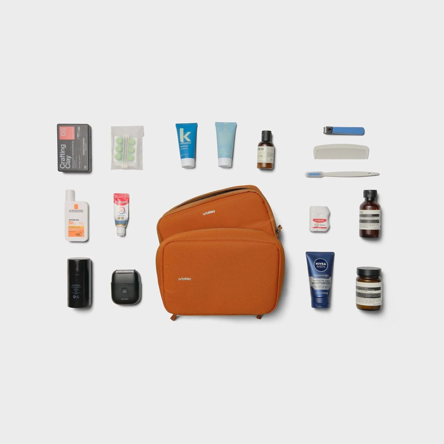 Orbitkey 2-In-1 Toiletry Pouch