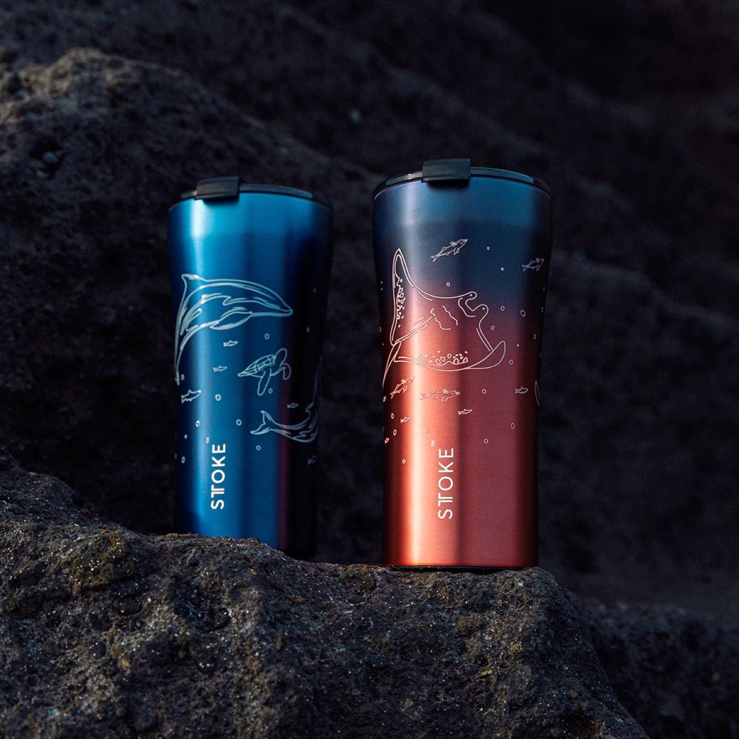 STTOKE Limited Edition Leakproof Ocean Series Insulated Cup 16oz
