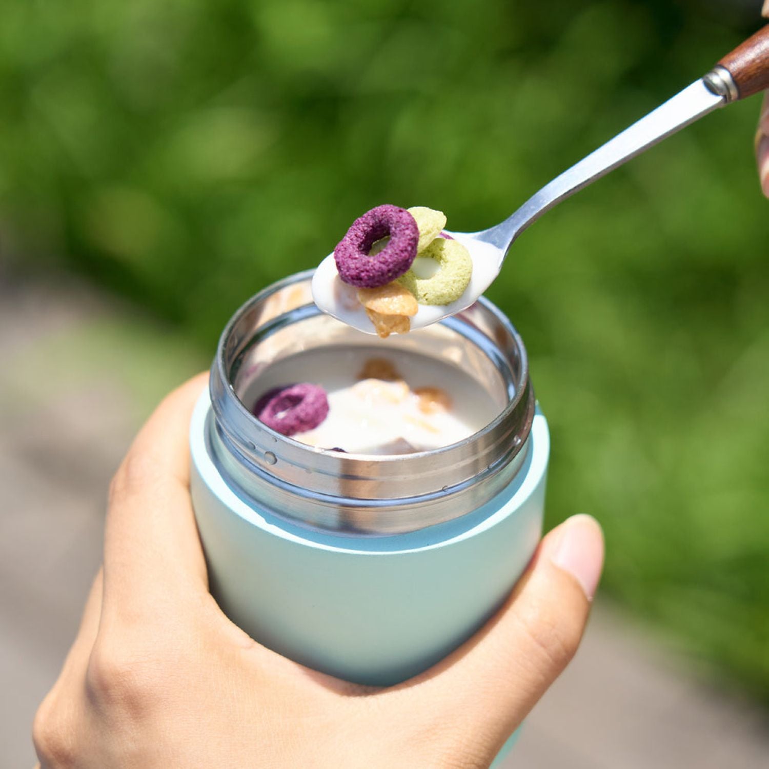 Tyeso Petal Inner S/S 316 Vacuum Insulated Food Jar 200ML - Orange