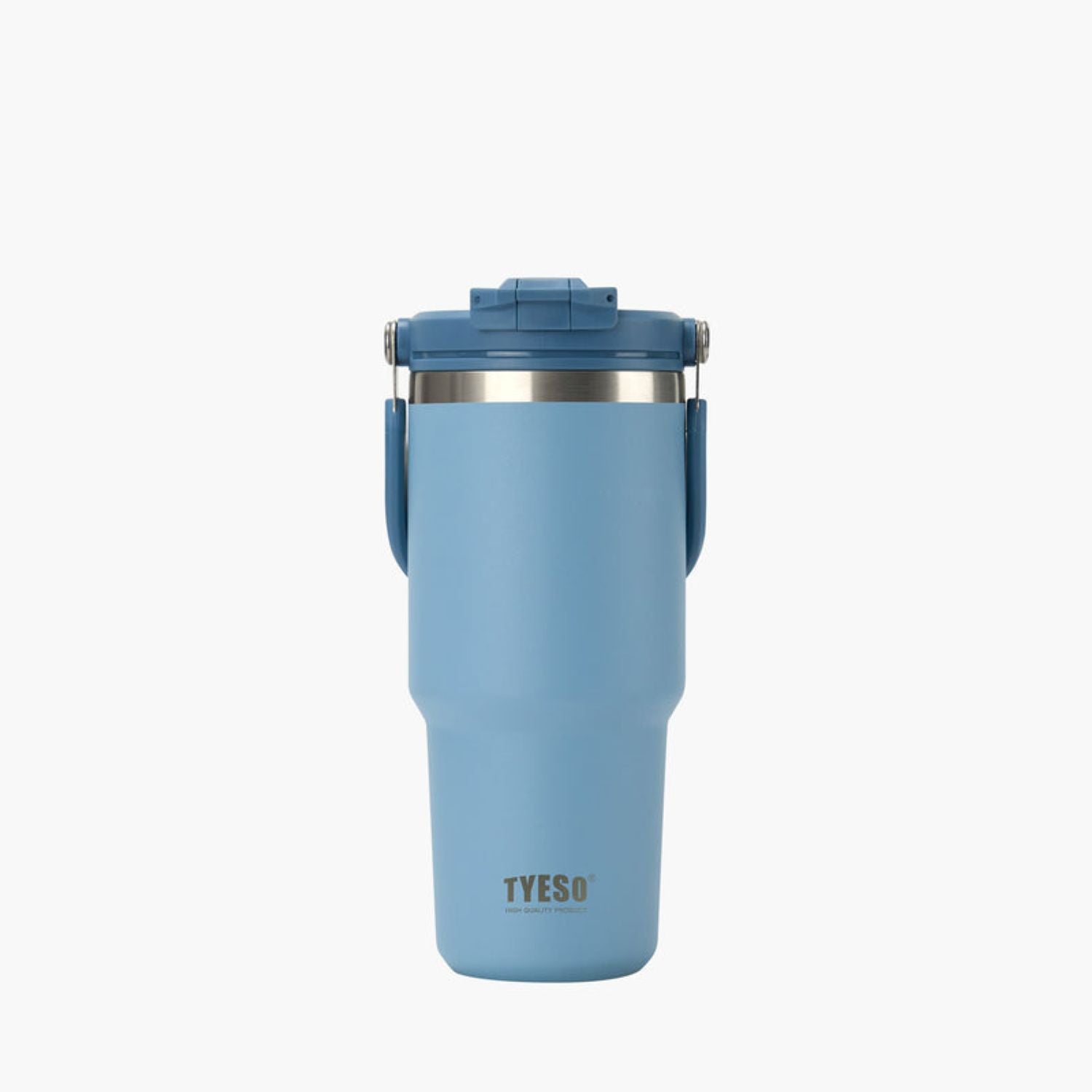 Tyeso Roam 2.0 Leakproof 2 In 1 Sip & Straw Lid S/S Vacuum Insulated Tumbler With Handle 750ML
